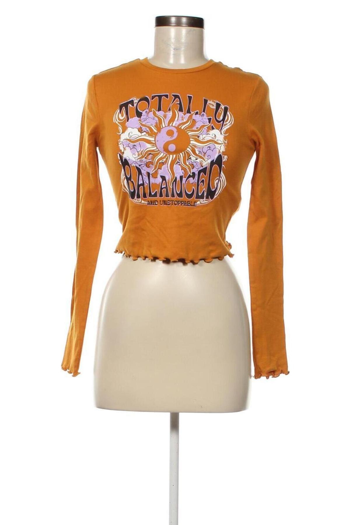 Damen Shirt Tally Weijl, Größe S, Farbe Orange, Preis 6,39 €