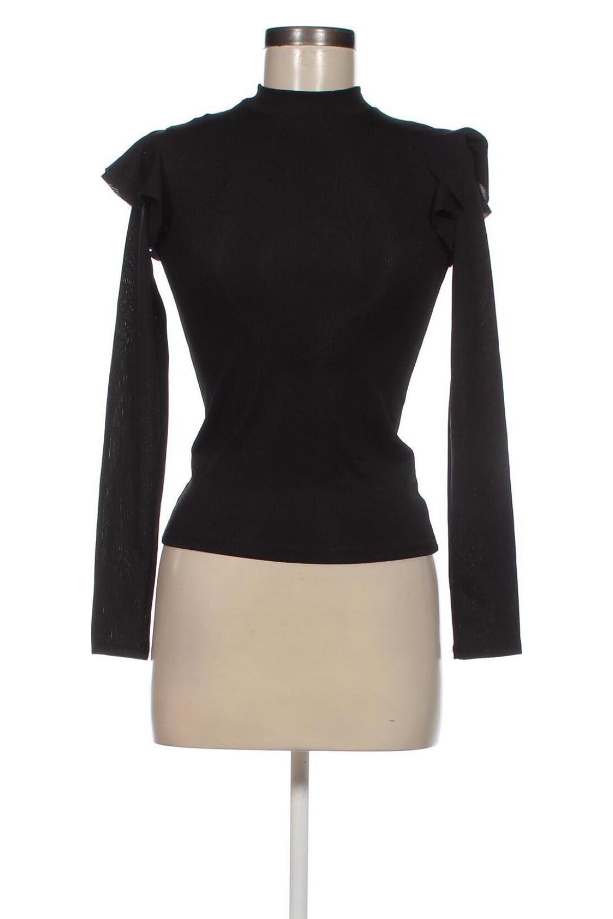 Γυναικεία μπλούζα Tally Weijl, Μέγεθος S, Χρώμα Μαύρο, Τιμή 4,11 €