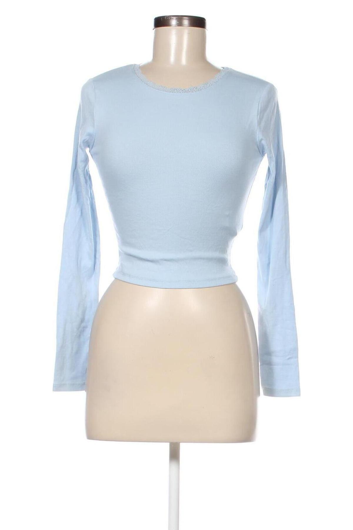 Γυναικεία μπλούζα Tally Weijl, Μέγεθος XS, Χρώμα Μπλέ, Τιμή 6,46 €