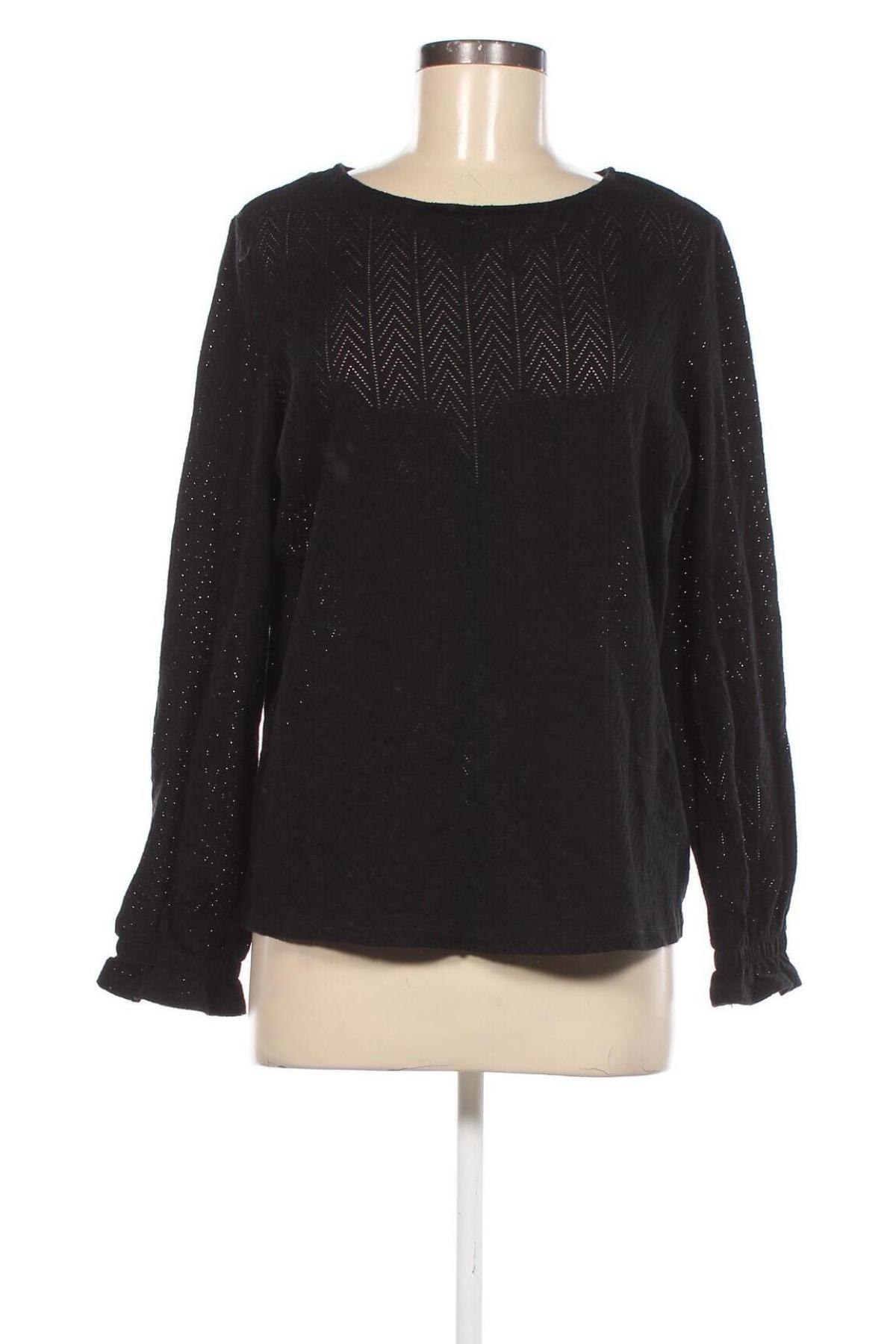 Дамска блуза Tchibo, Размер M, Цвят Черен, Цена 9,50 лв.