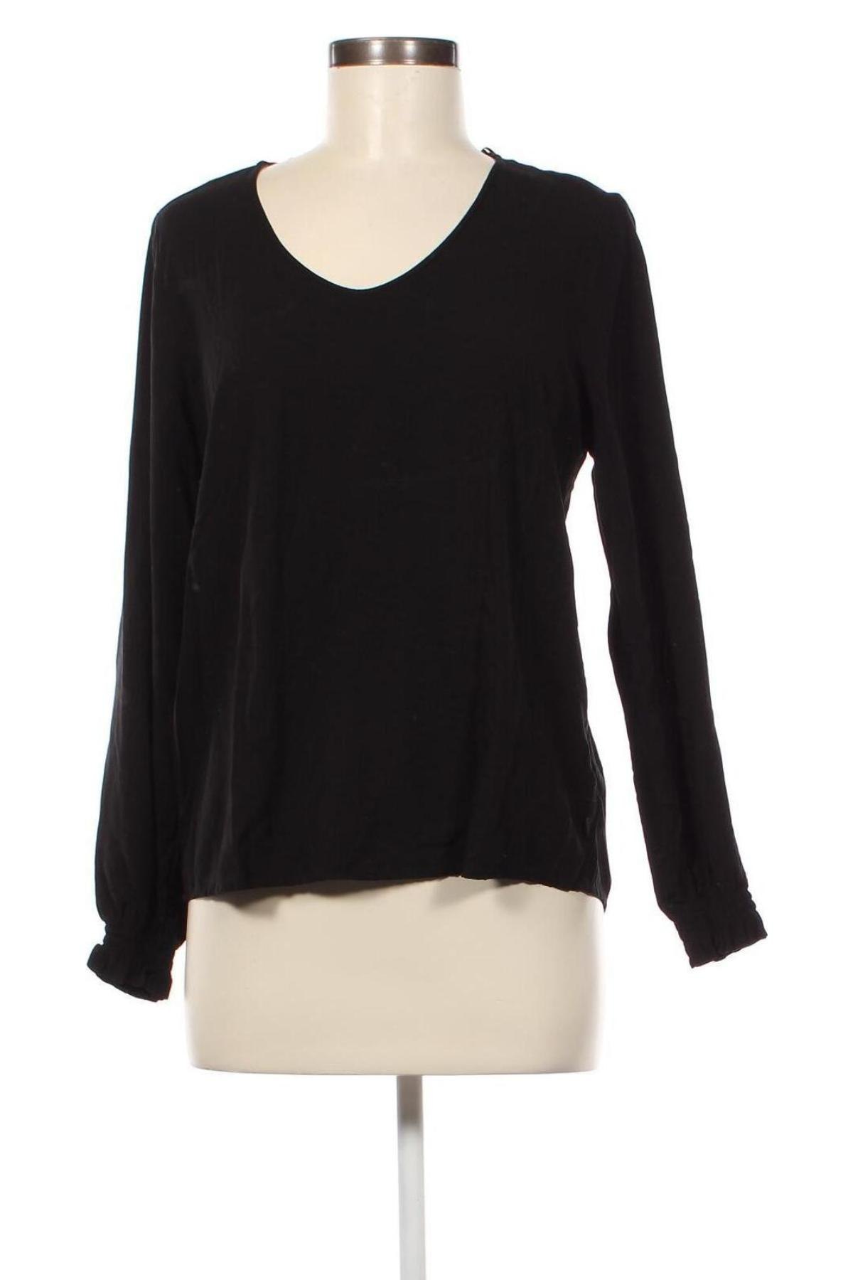 Γυναικεία μπλούζα Tom Tailor, Μέγεθος M, Χρώμα Μαύρο, Τιμή 19,85 €