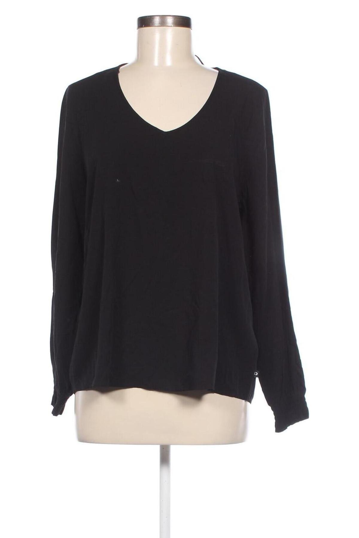 Γυναικεία μπλούζα Tom Tailor, Μέγεθος M, Χρώμα Μαύρο, Τιμή 9,92 €