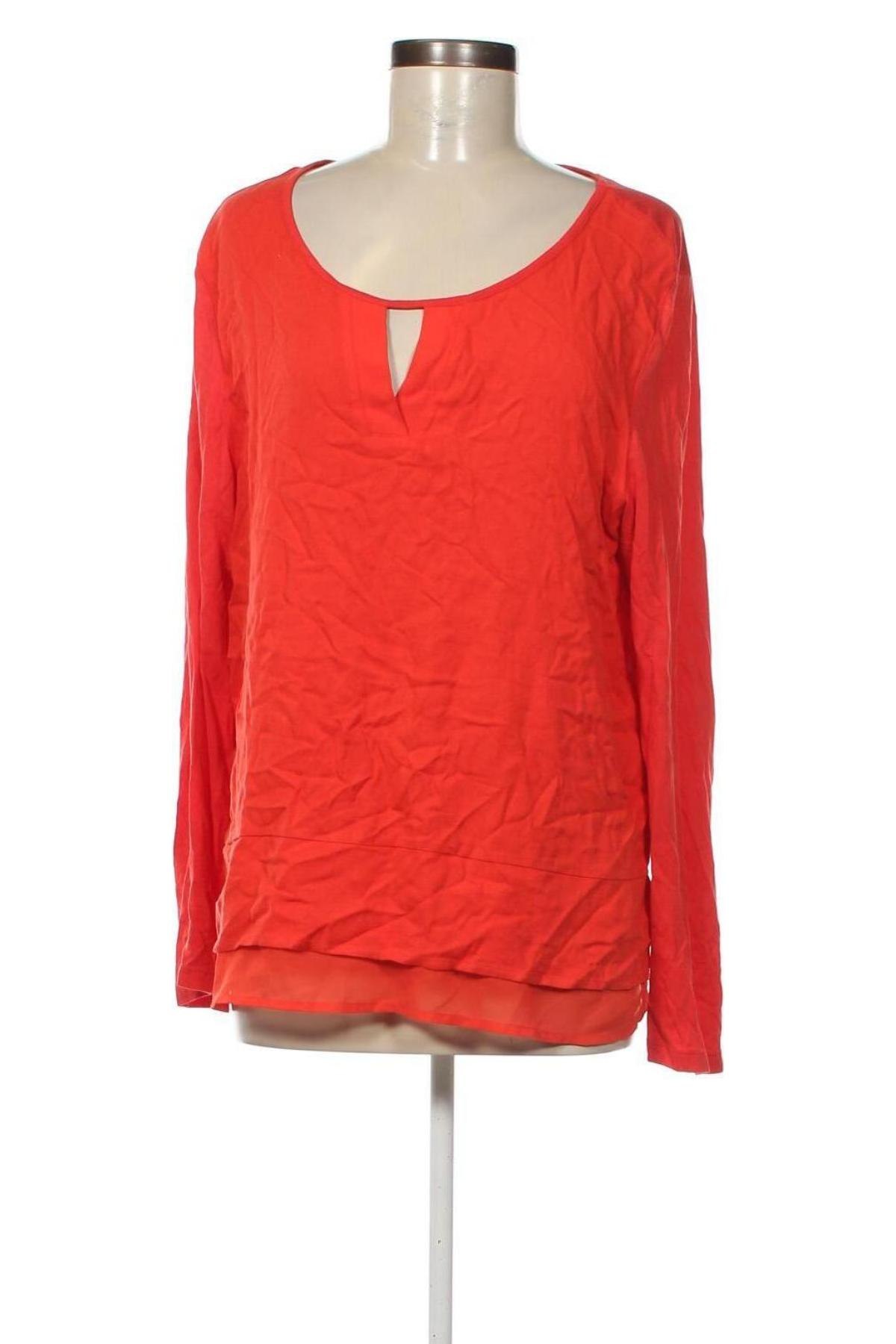 Γυναικεία μπλούζα Tom Tailor, Μέγεθος XL, Χρώμα Κόκκινο, Τιμή 11,57 €