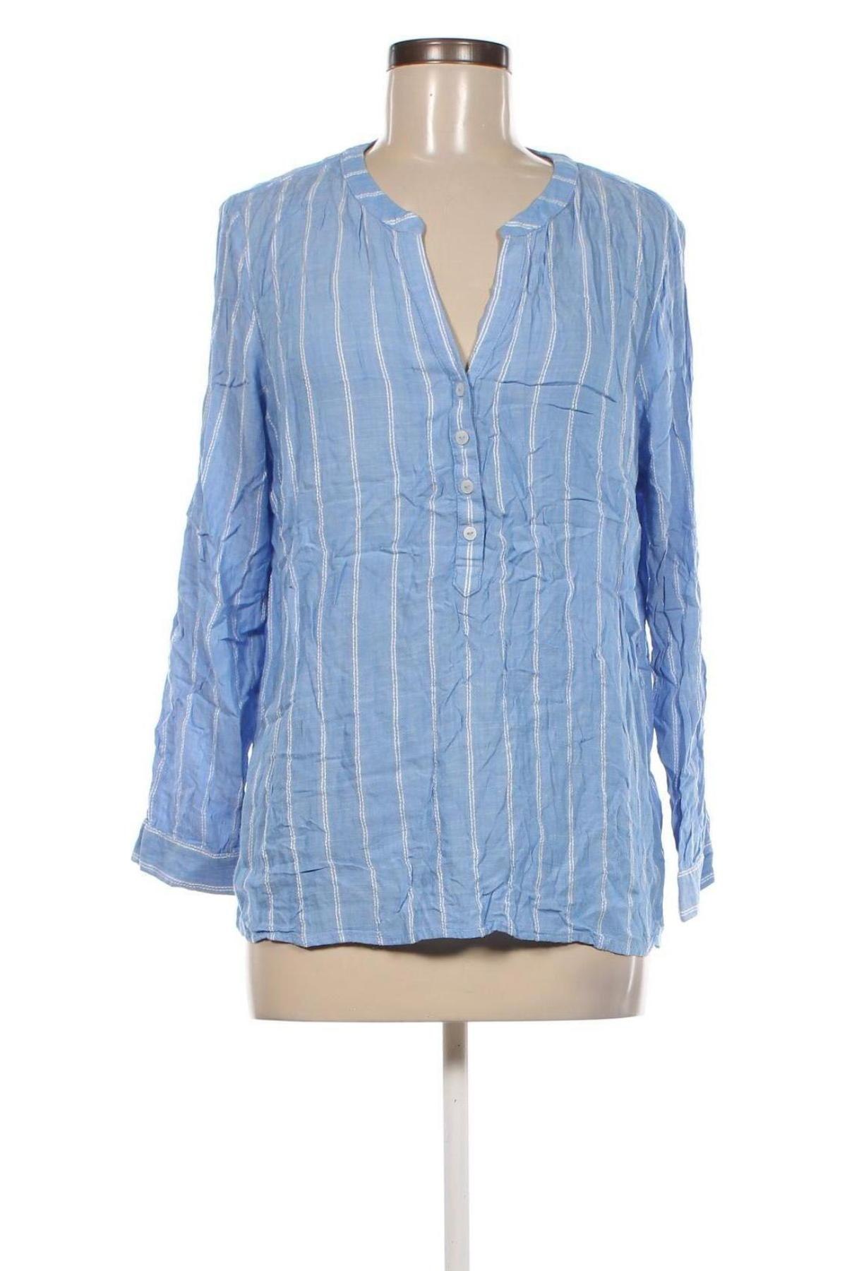 Дамска блуза Tom Tailor, Размер S, Цвят Син, Цена 13,60 лв.
