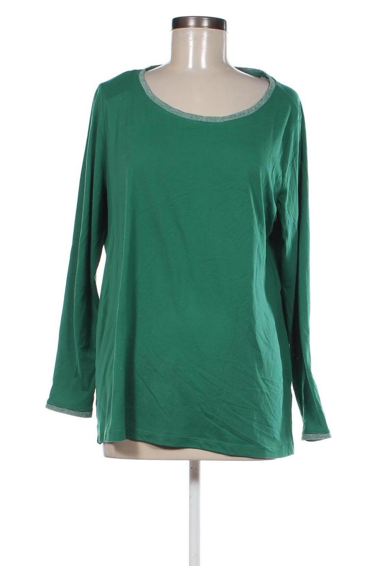 Дамска блуза Tom Tailor, Размер 3XL, Цвят Зелен, Цена 32,30 лв.