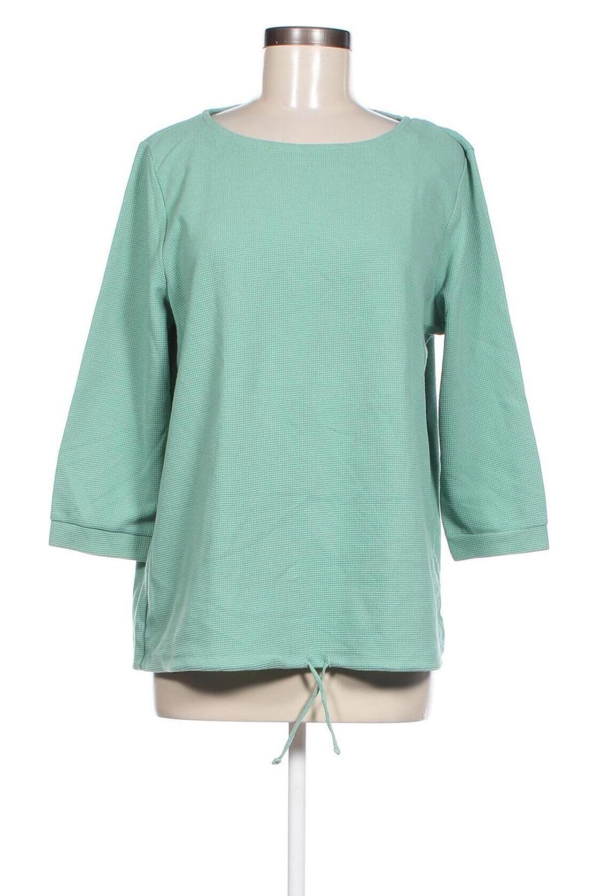 Γυναικεία μπλούζα Tom Tailor, Μέγεθος XL, Χρώμα Πράσινο, Τιμή 11,57 €