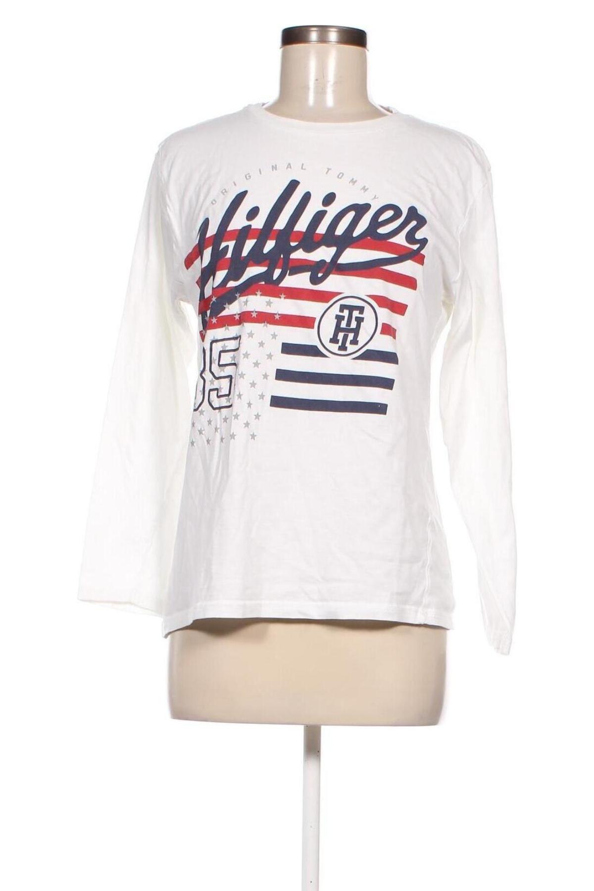 Дамска блуза Tommy Hilfiger, Размер M, Цвят Бял, Цена 63,85 лв.