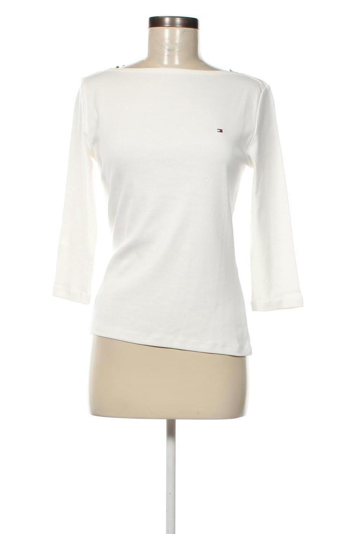 Γυναικεία μπλούζα Tommy Hilfiger, Μέγεθος S, Χρώμα Λευκό, Τιμή 62,78 €