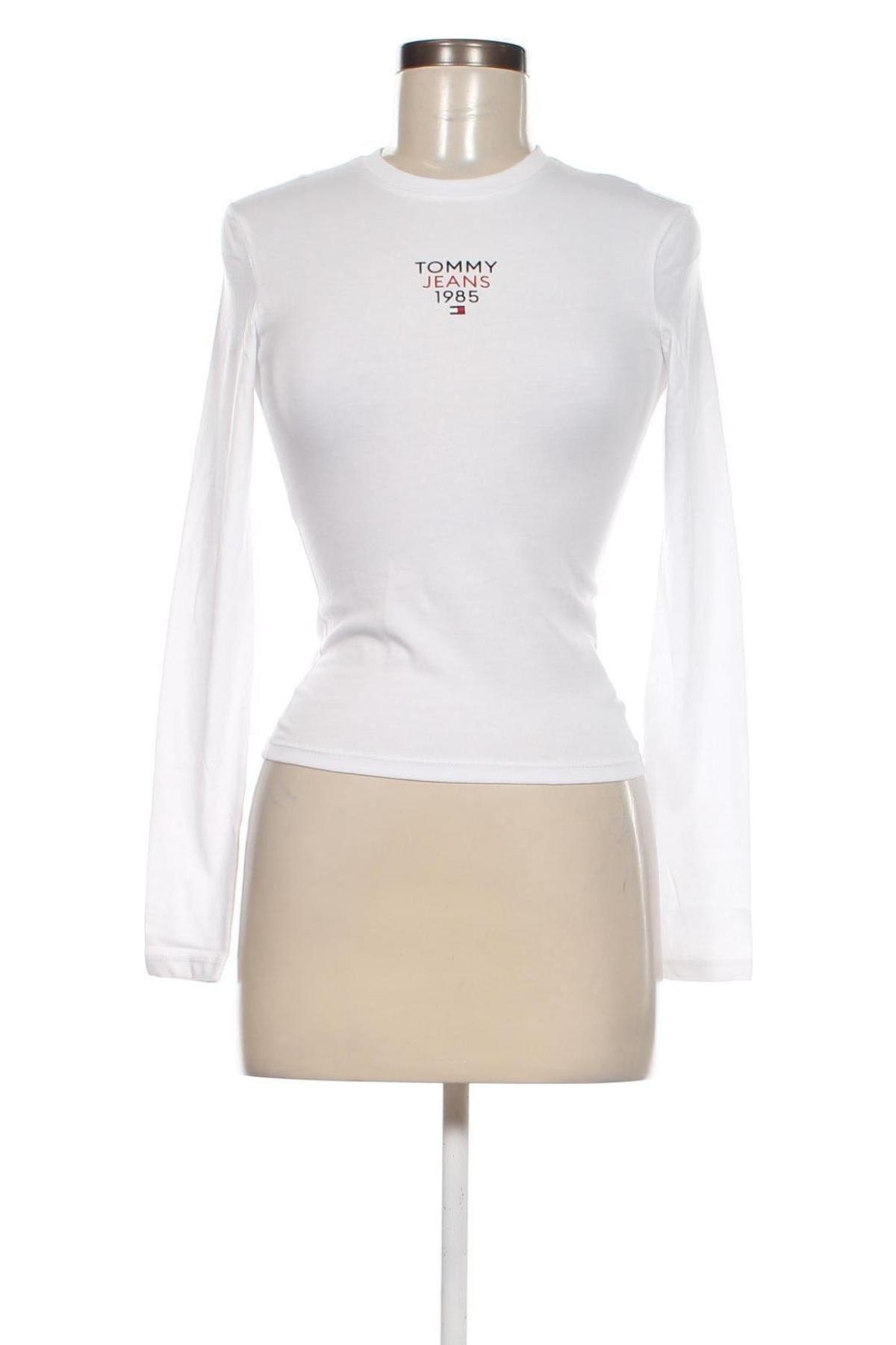 Дамска блуза Tommy Jeans, Размер XS, Цвят Бял, Цена 70,20 лв.