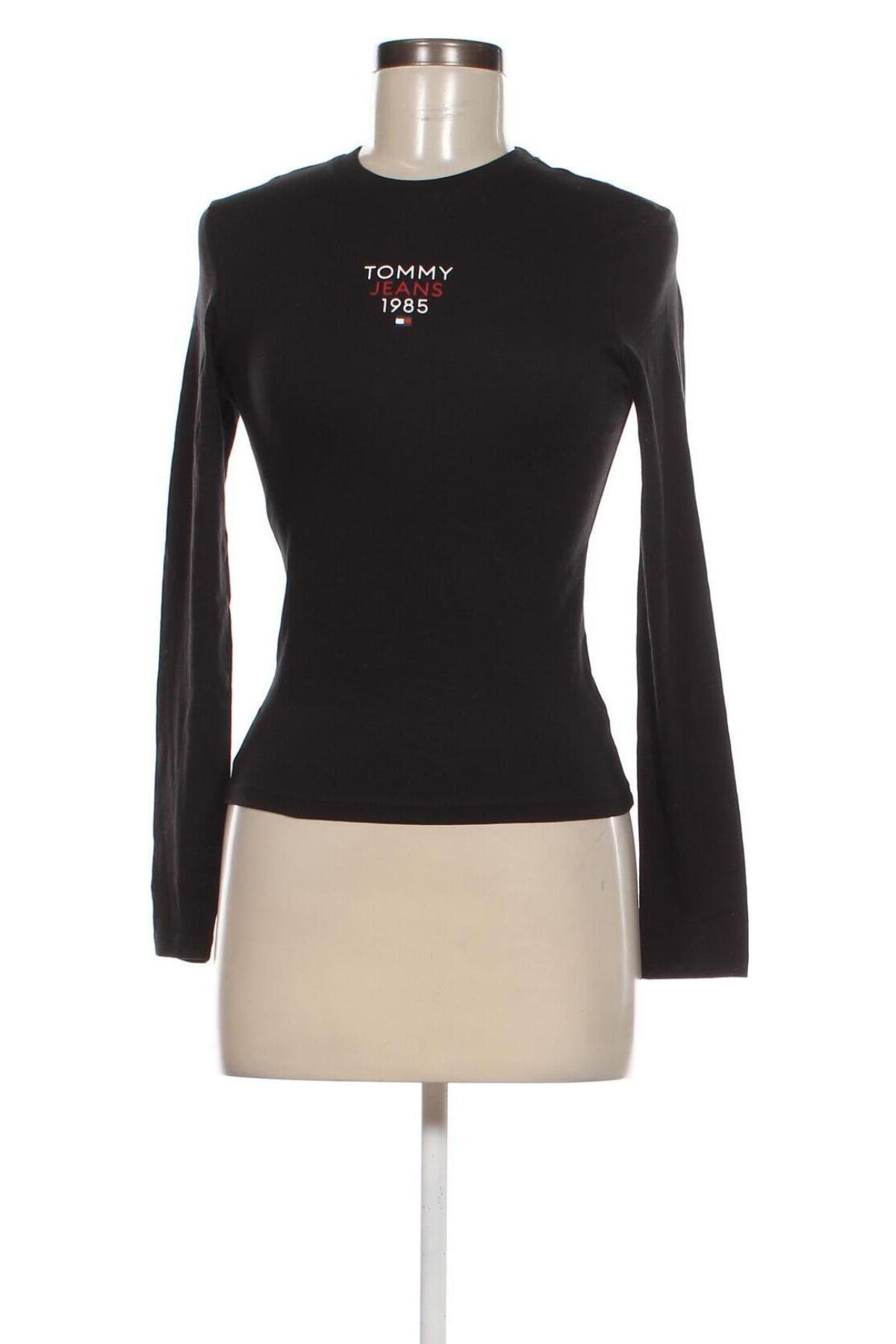 Bluză de femei Tommy Jeans, Mărime S, Culoare Negru, Preț 307,90 Lei