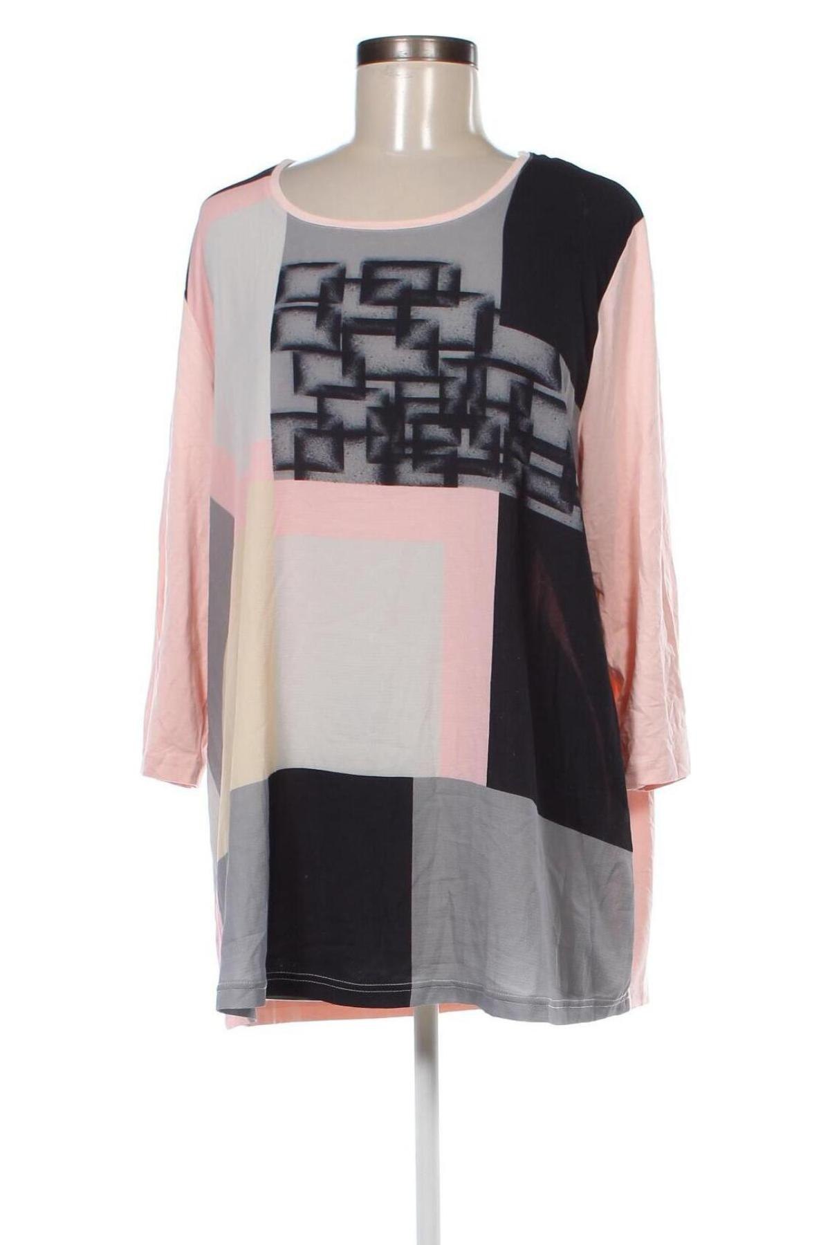 Дамска блуза Ulla Popken, Размер XL, Цвят Многоцветен, Цена 18,70 лв.