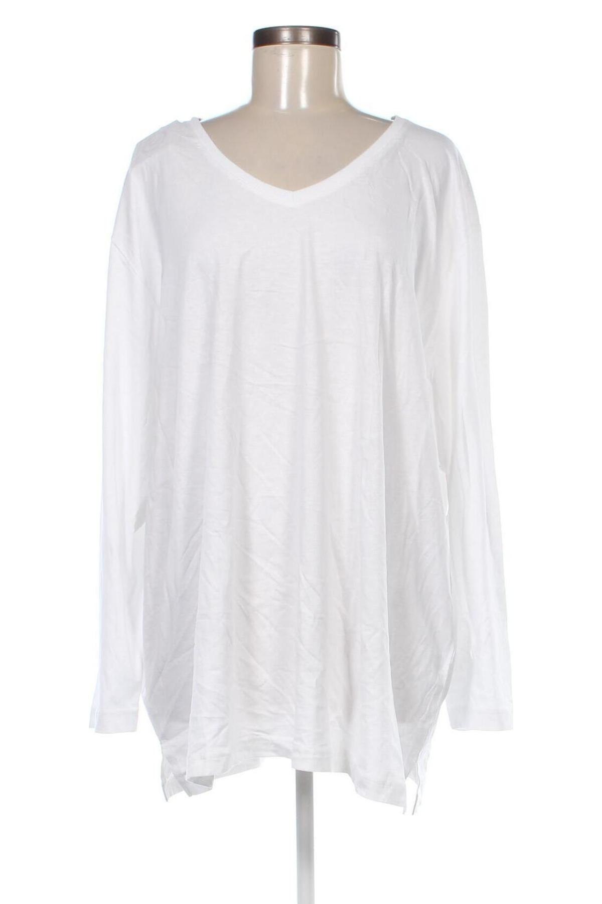 Γυναικεία μπλούζα Ulla Popken, Μέγεθος XXL, Χρώμα Λευκό, Τιμή 11,57 €