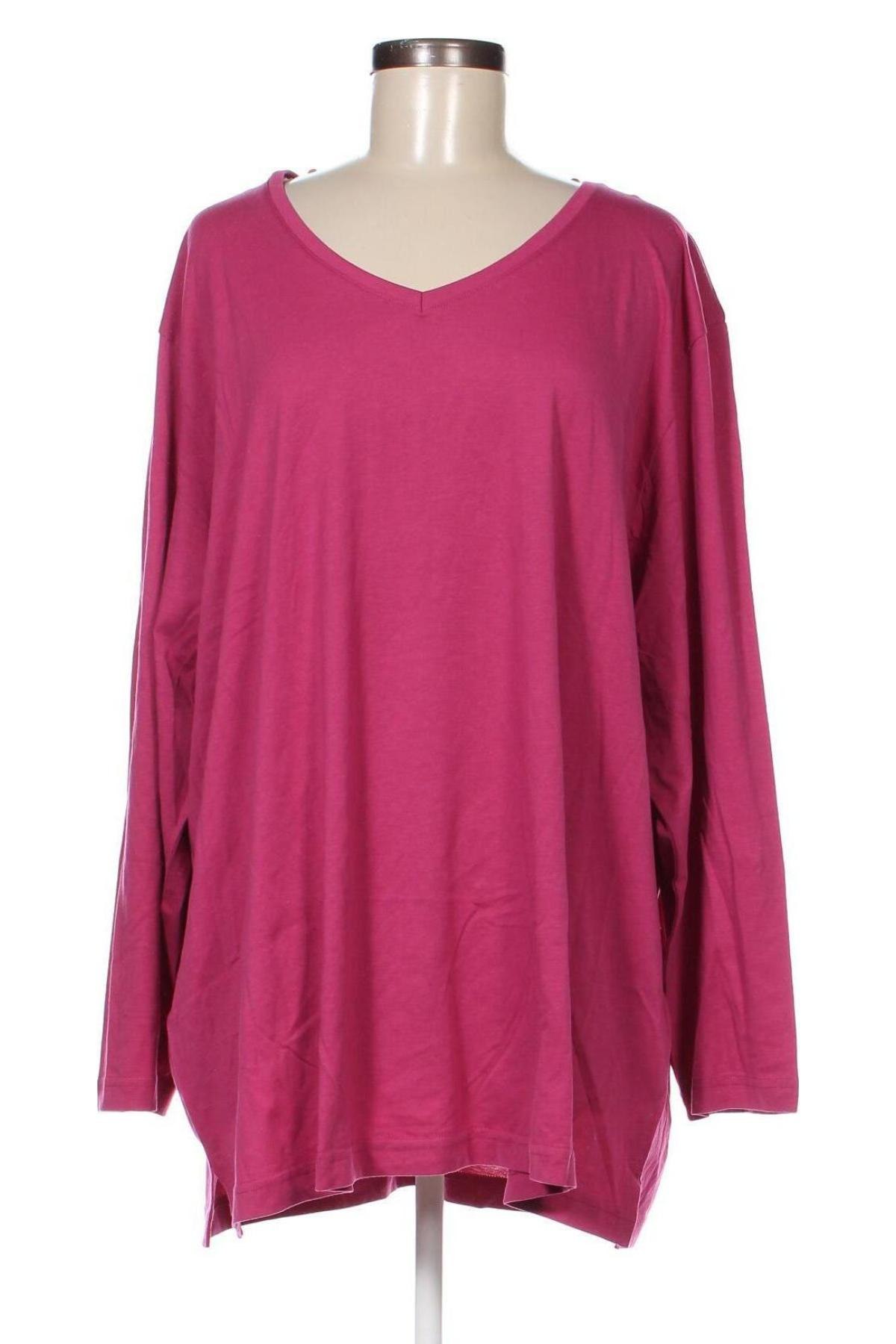 Γυναικεία μπλούζα Ulla Popken, Μέγεθος XXL, Χρώμα Ρόζ , Τιμή 10,52 €
