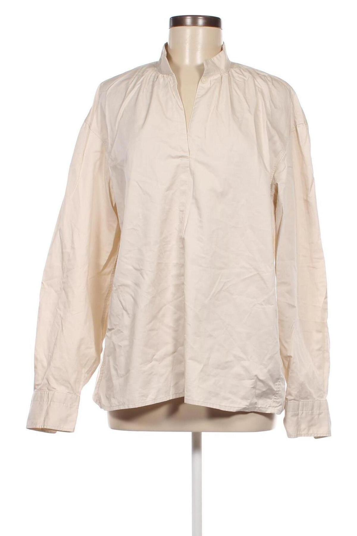 Damen Shirt Uniqlo, Größe M, Farbe Beige, Preis 10,42 €