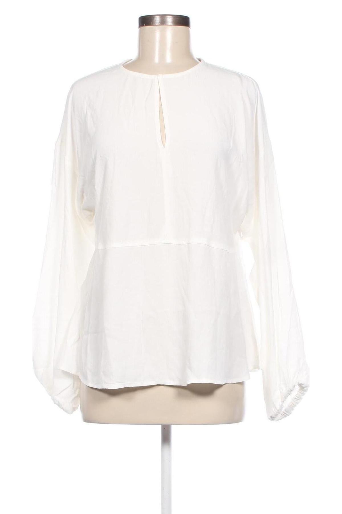 Дамска блуза United Colors Of Benetton, Размер XS, Цвят Бял, Цена 30,80 лв.