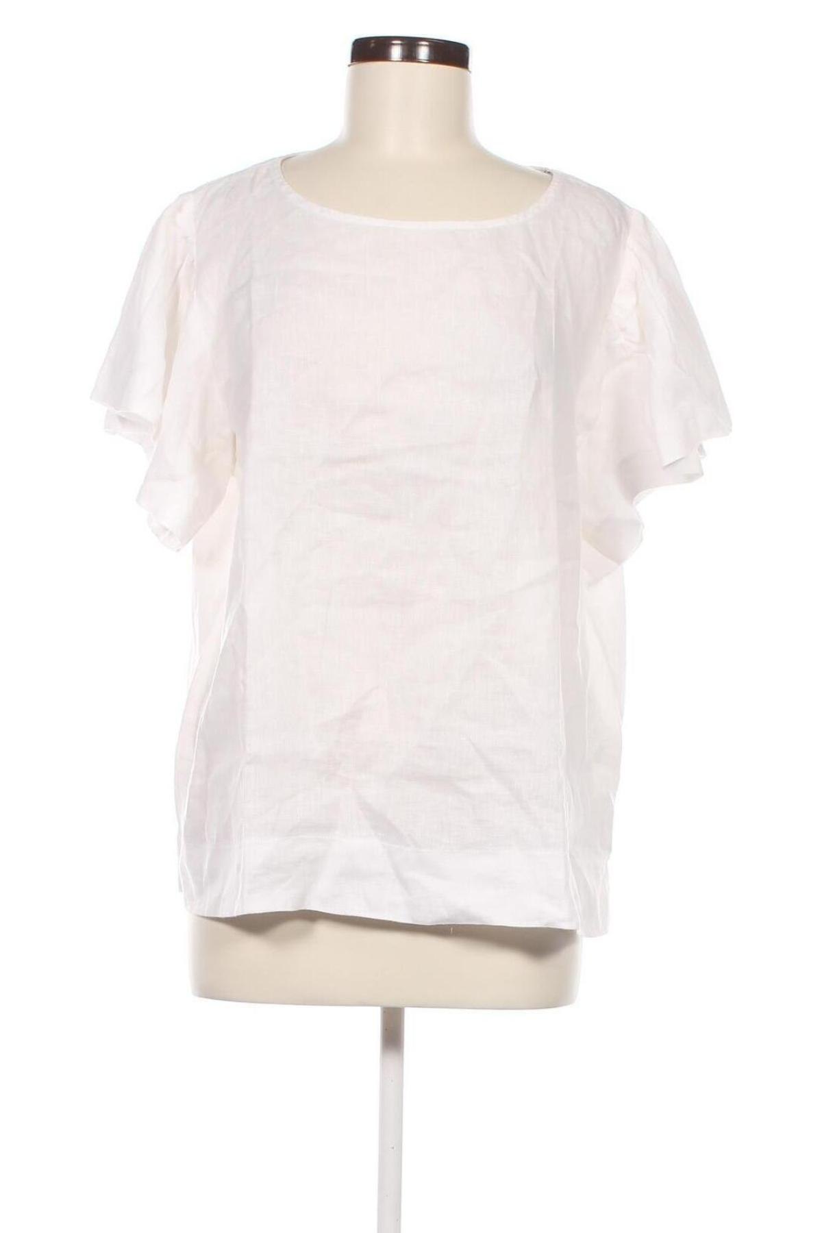 Γυναικεία μπλούζα United Colors Of Benetton, Μέγεθος L, Χρώμα Λευκό, Τιμή 7,67 €