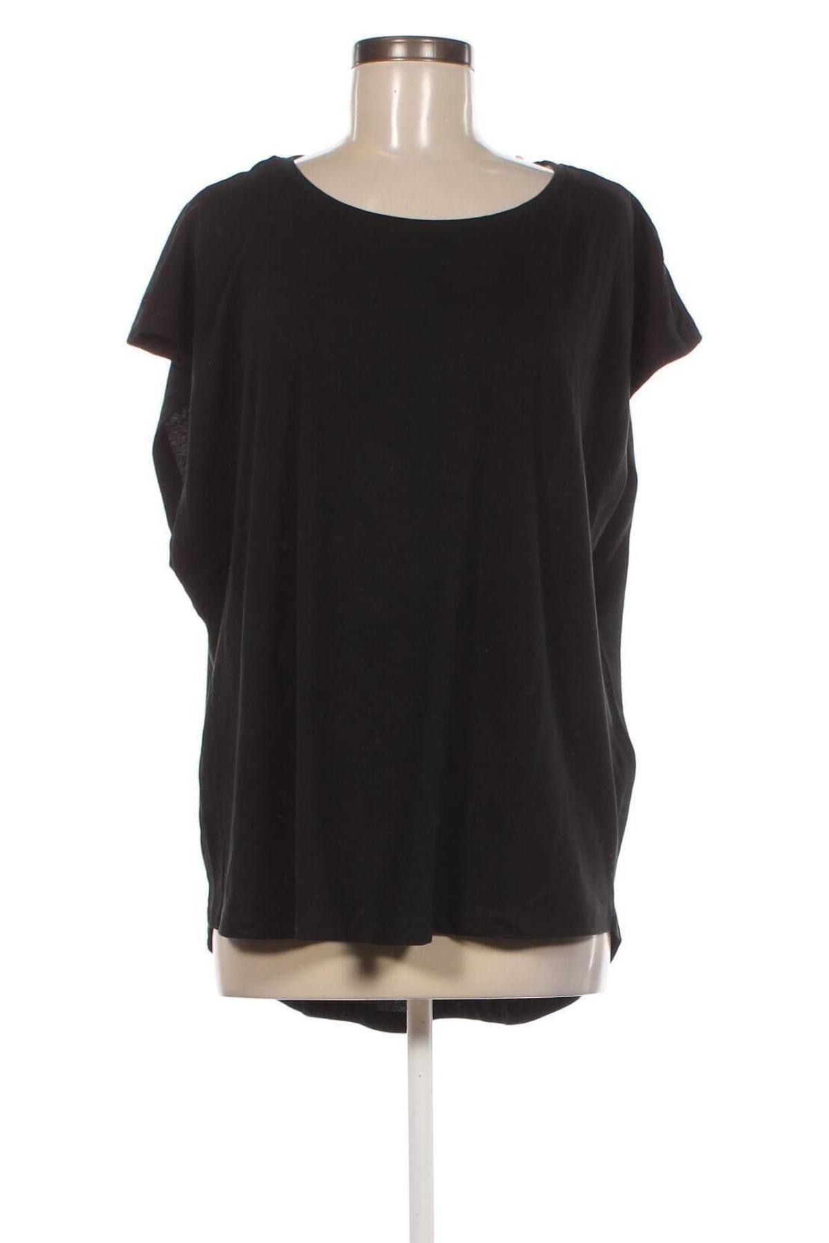 Γυναικεία μπλούζα Urban Classics, Μέγεθος 3XL, Χρώμα Μαύρο, Τιμή 12,37 €