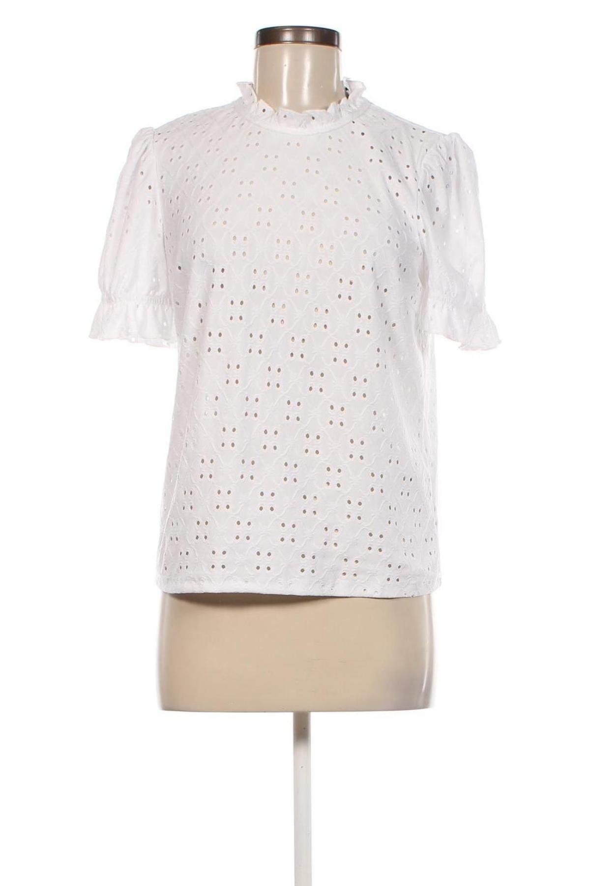 Γυναικεία μπλούζα VILA, Μέγεθος M, Χρώμα Λευκό, Τιμή 10,67 €