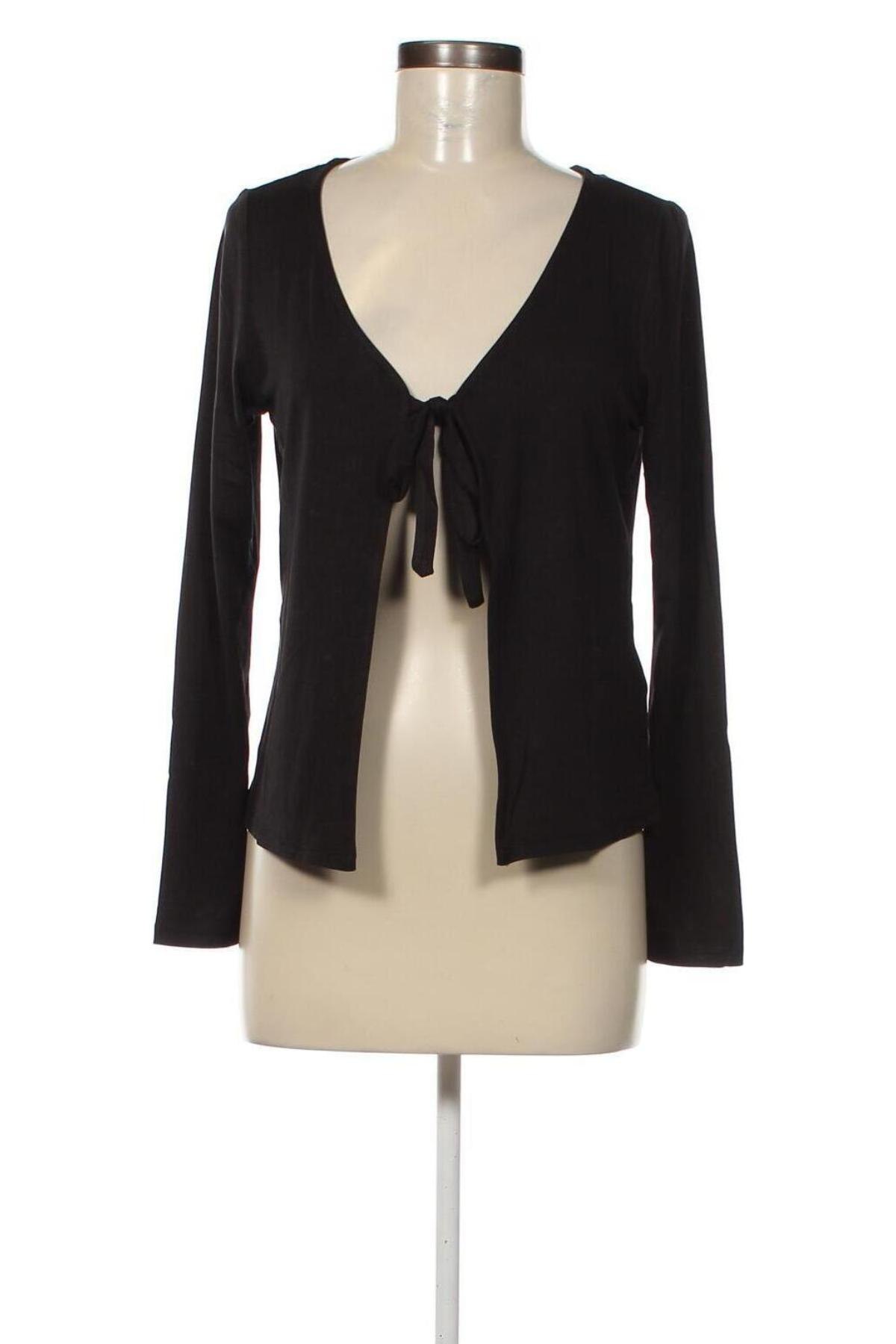 Дамска блуза VILA, Размер M, Цвят Черен, Цена 23,00 лв.