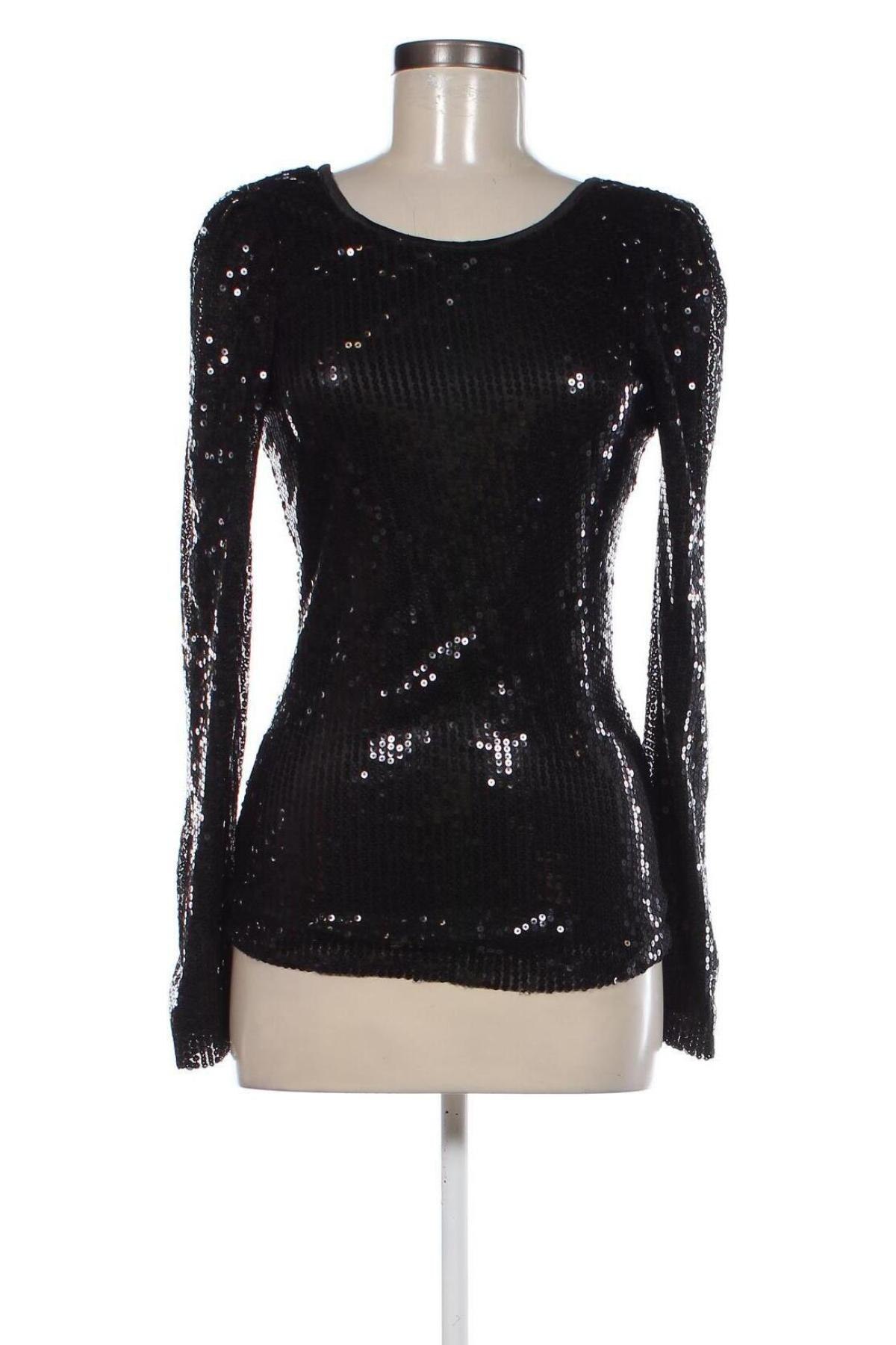 Дамска блуза VILA, Размер M, Цвят Черен, Цена 9,00 лв.
