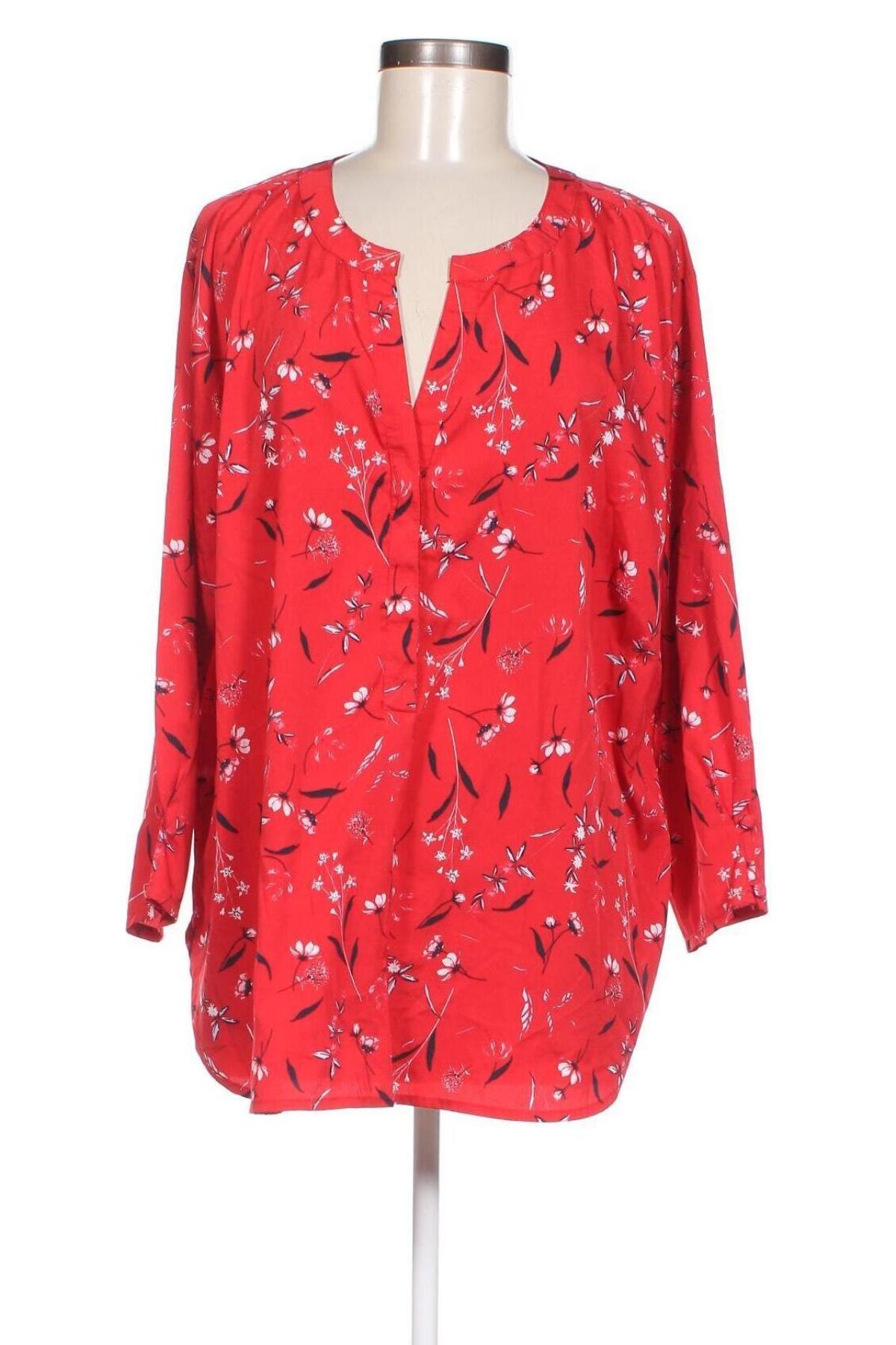 Дамска блуза VRS, Размер XXL, Цвят Червен, Цена 10,45 лв.