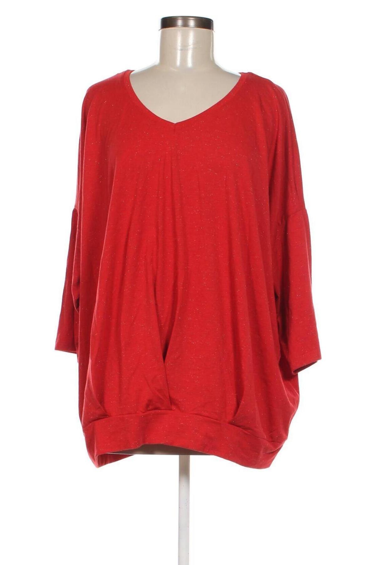 Дамска блуза VRS, Размер XXL, Цвят Червен, Цена 15,50 лв.