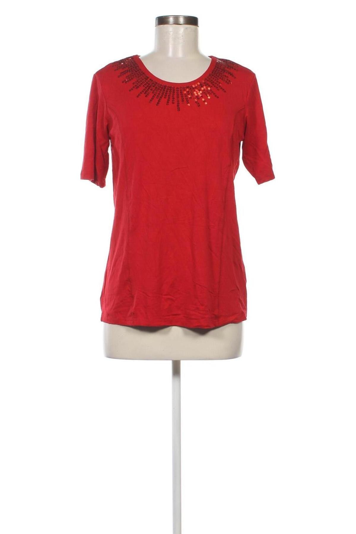 Γυναικεία μπλούζα VRS Woman, Μέγεθος S, Χρώμα Κόκκινο, Τιμή 4,70 €