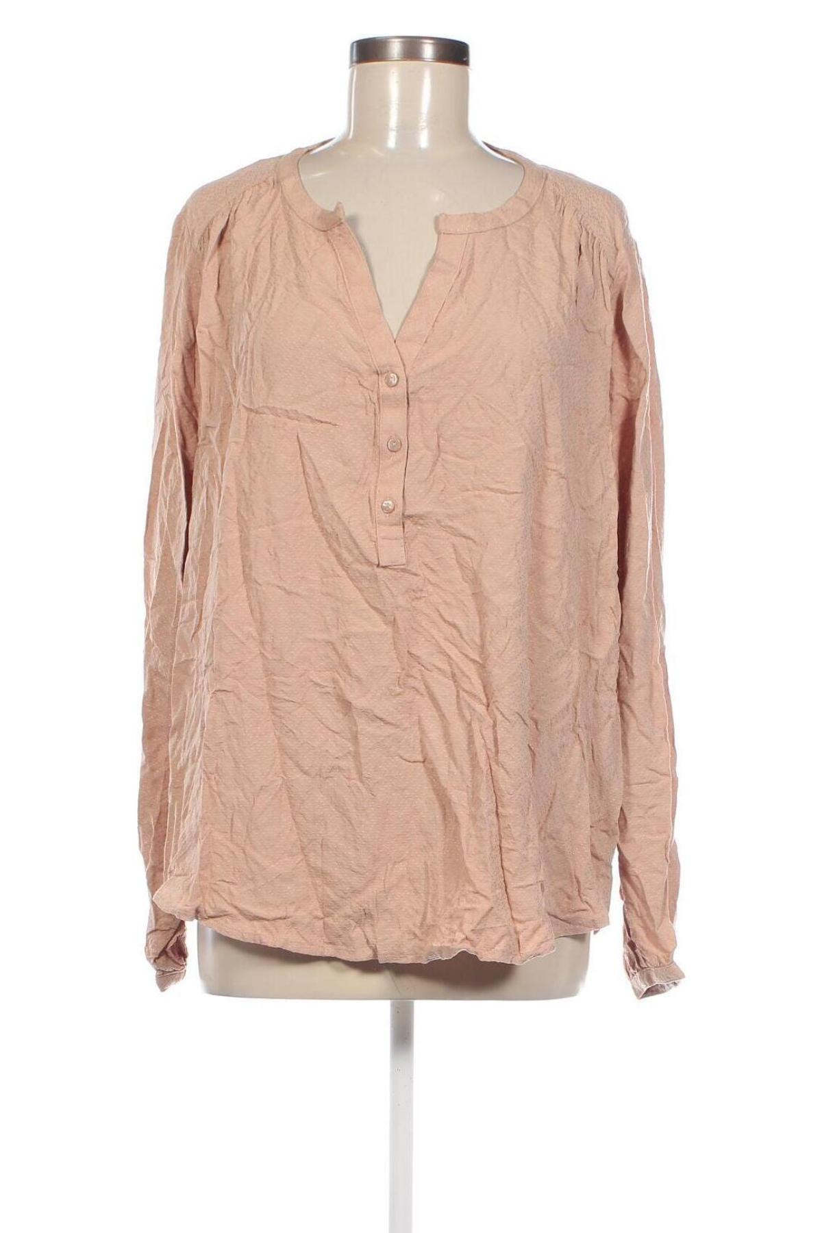 Дамска блуза VRS Woman, Размер XXL, Цвят Бежов, Цена 15,50 лв.