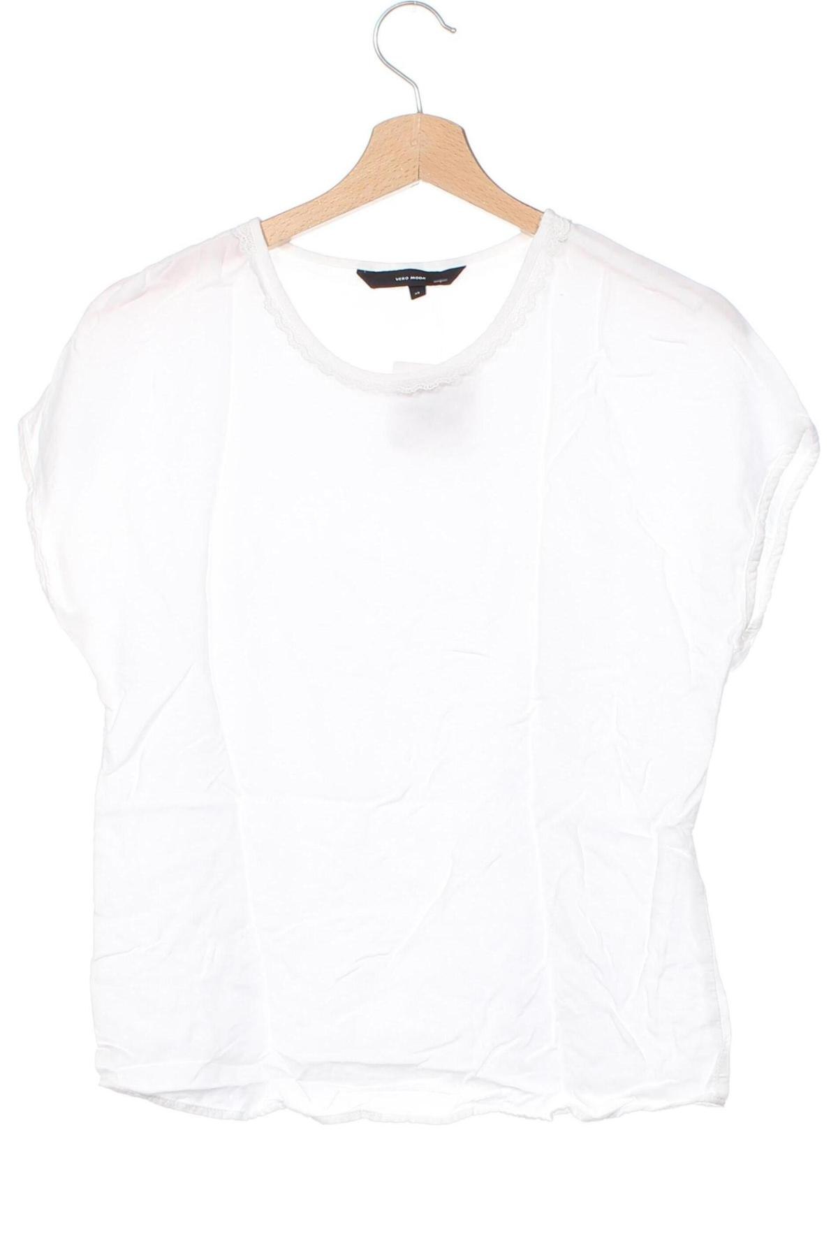Damen Shirt Vero Moda, Größe XS, Farbe Weiß, Preis € 5,83