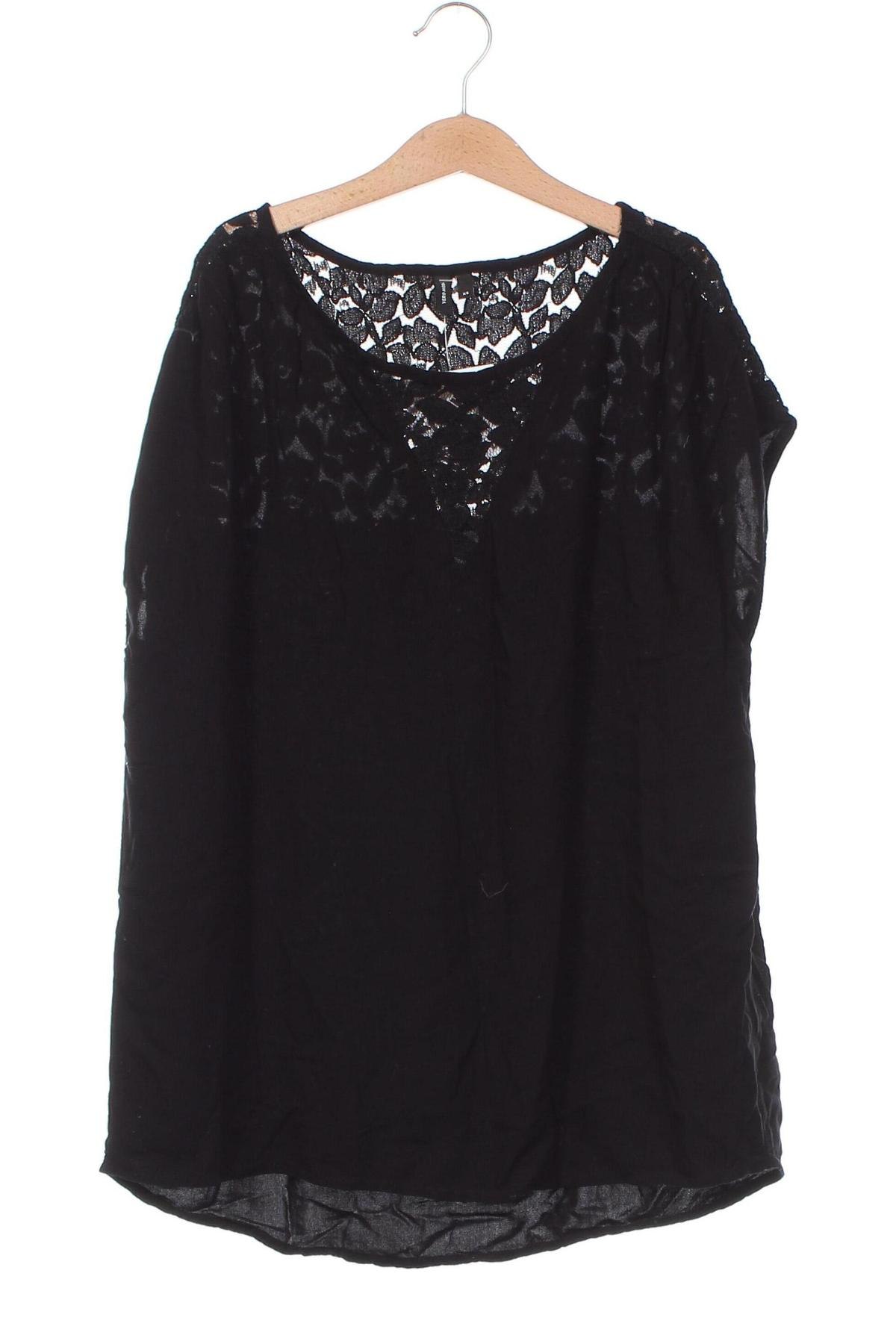 Damen Shirt Vero Moda, Größe XS, Farbe Schwarz, Preis € 6,14