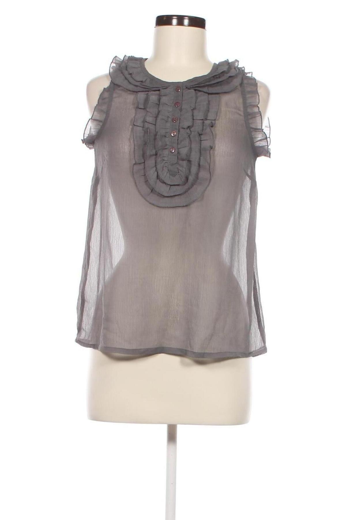 Damen Shirt Vero Moda, Größe M, Farbe Grau, Preis 5,83 €