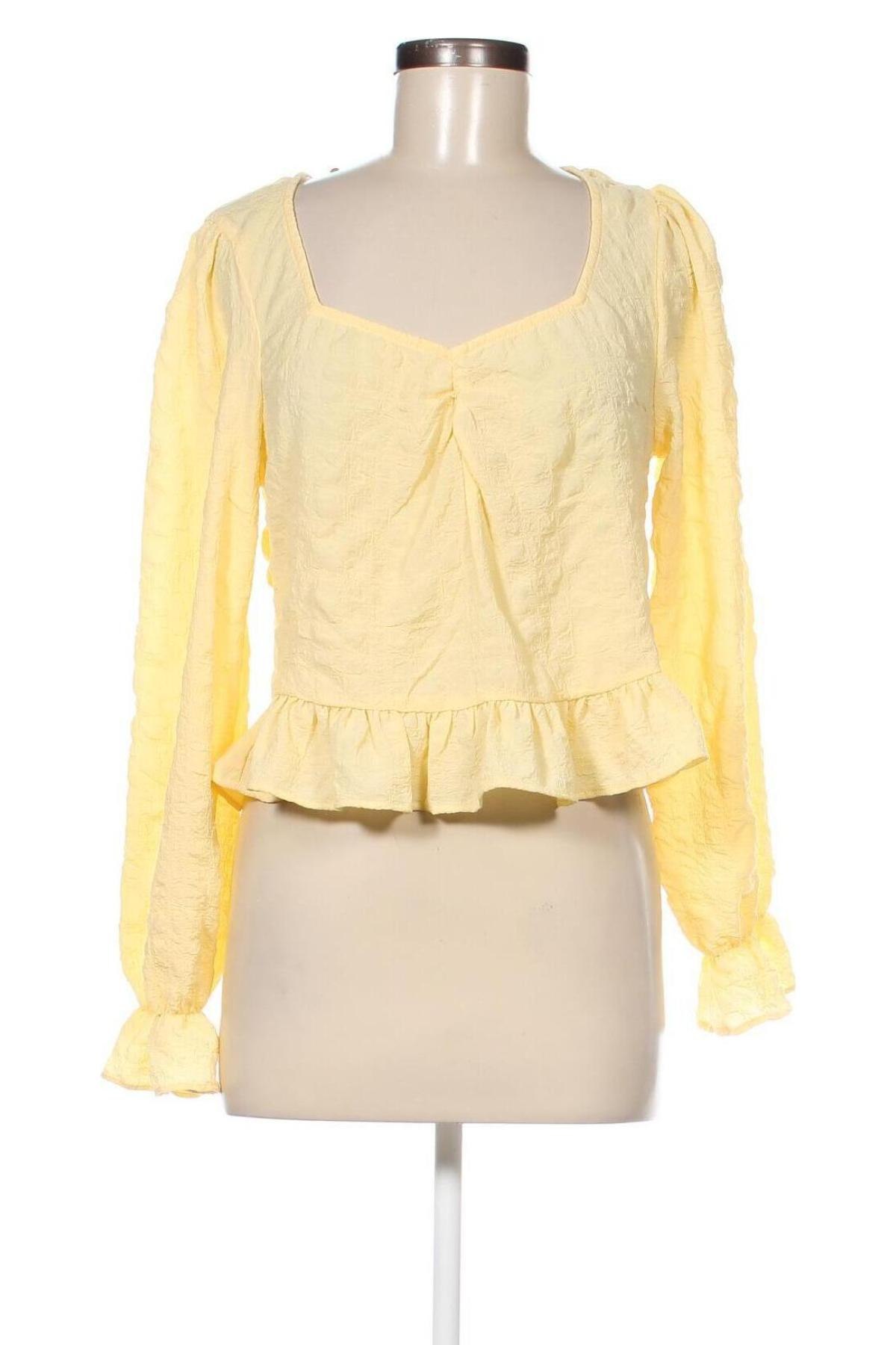 Дамска блуза Vero Moda, Размер L, Цвят Жълт, Цена 25,30 лв.