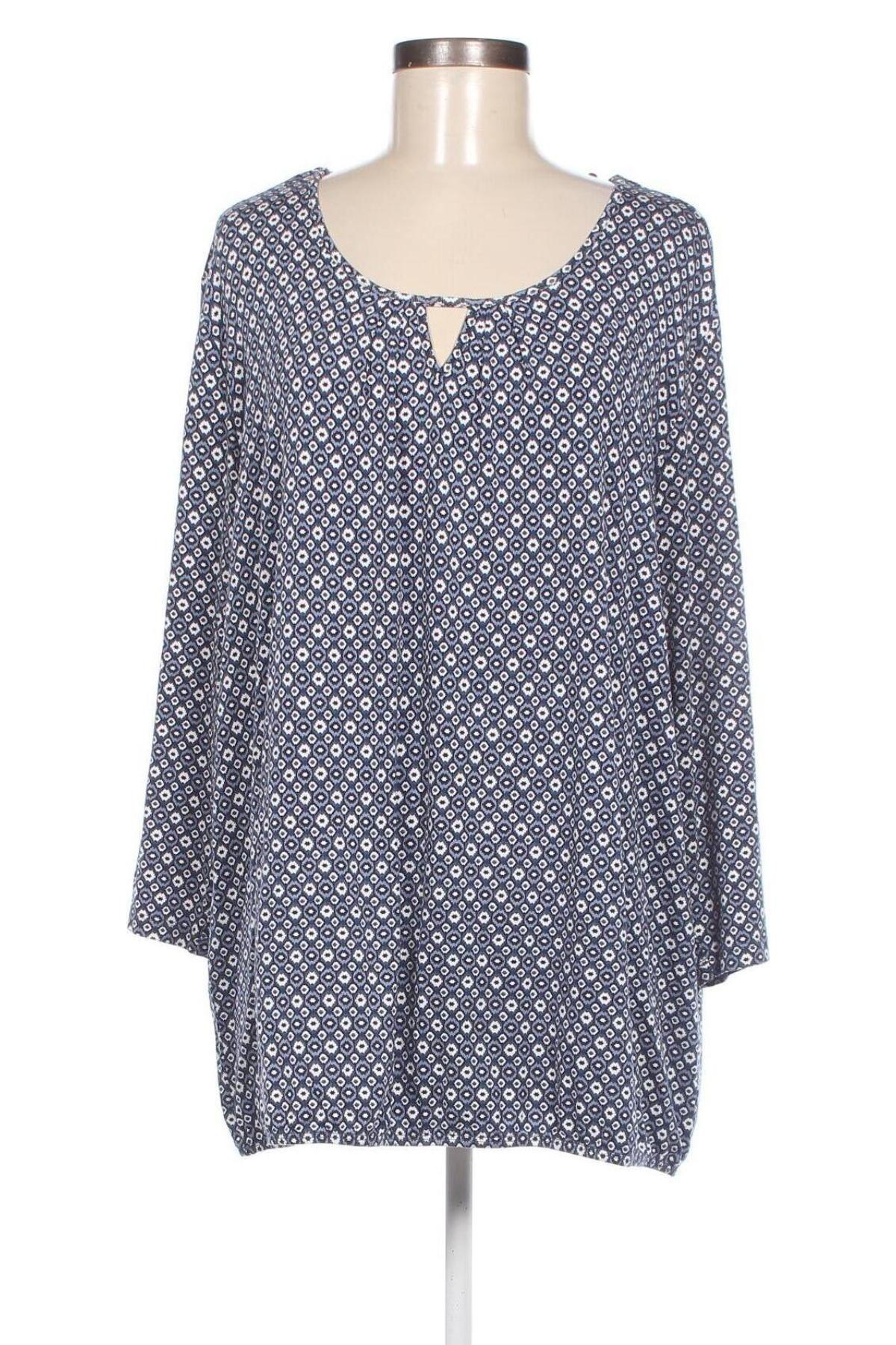 Γυναικεία μπλούζα Via Appia, Μέγεθος XXL, Χρώμα Μπλέ, Τιμή 10,52 €
