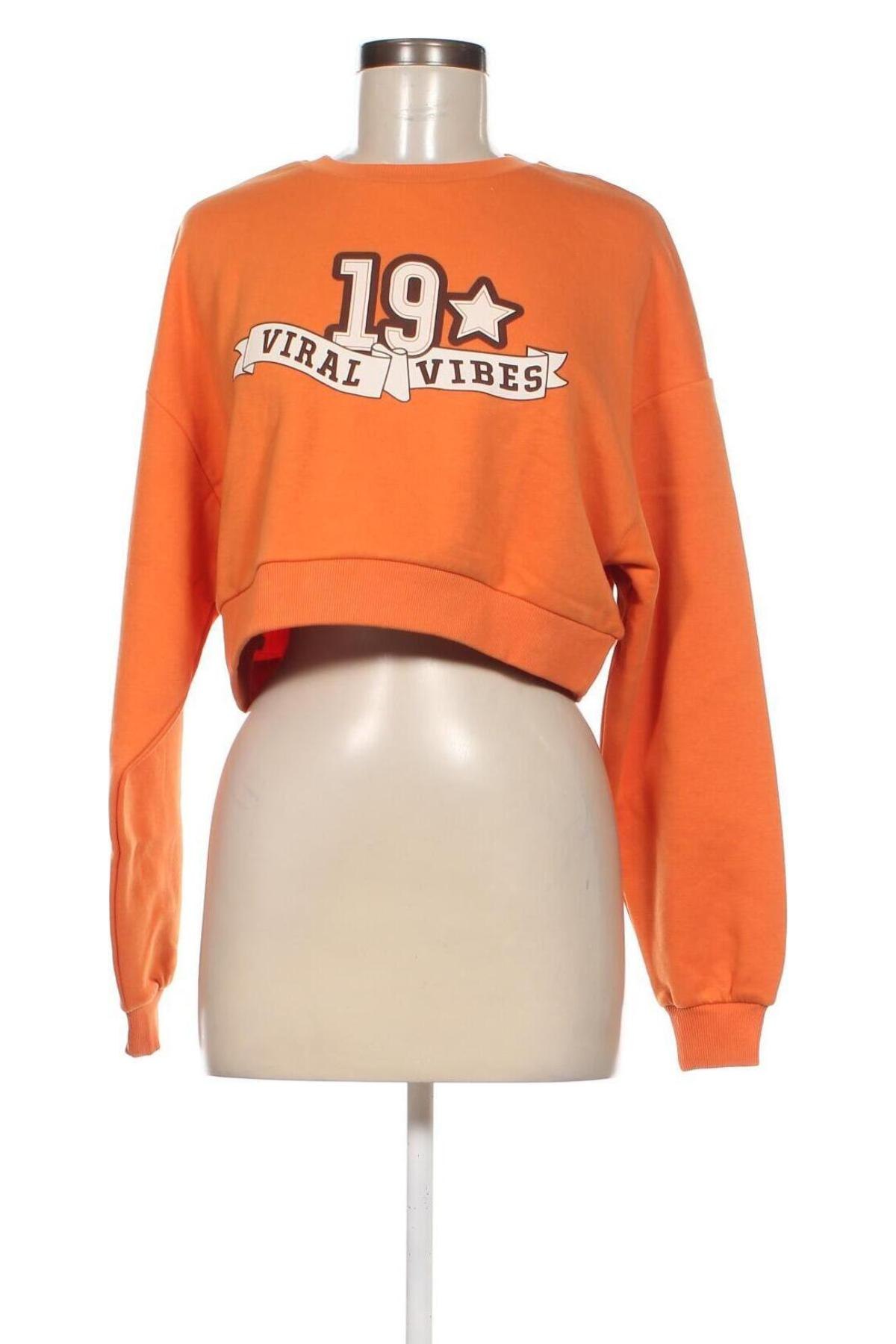 Damen Shirt Viral Vibes, Größe XS, Farbe Orange, Preis € 13,89