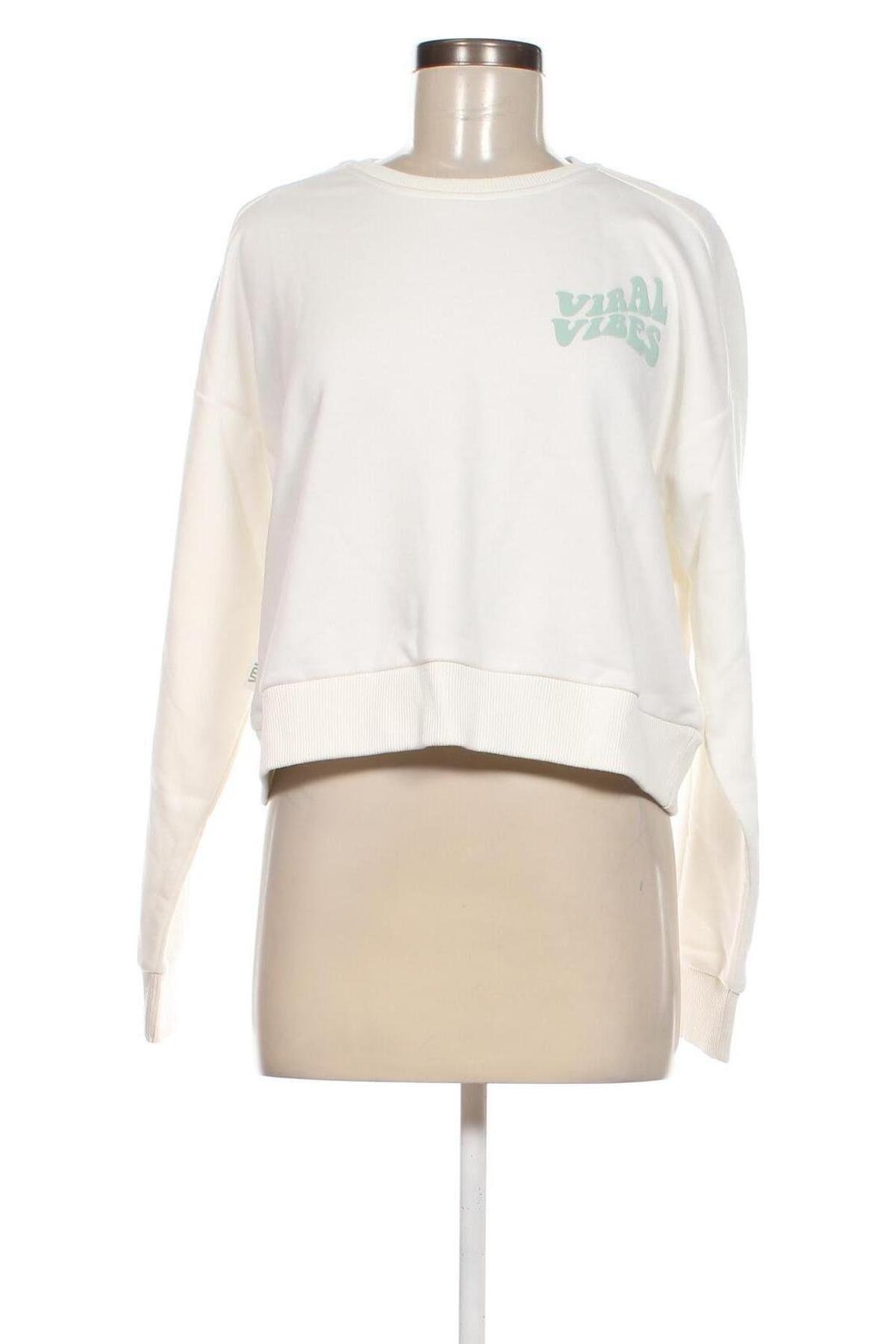 Damen Shirt Viral Vibes, Größe L, Farbe Weiß, Preis 17,86 €