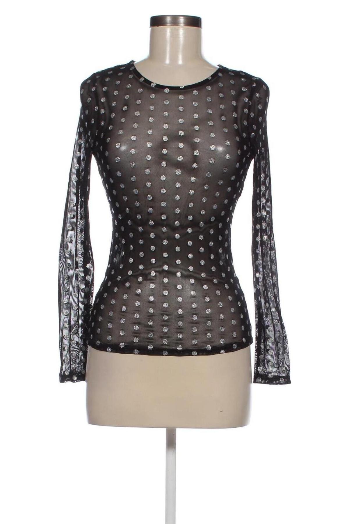 Γυναικεία μπλούζα Voyelles, Μέγεθος S, Χρώμα Μαύρο, Τιμή 4,70 €