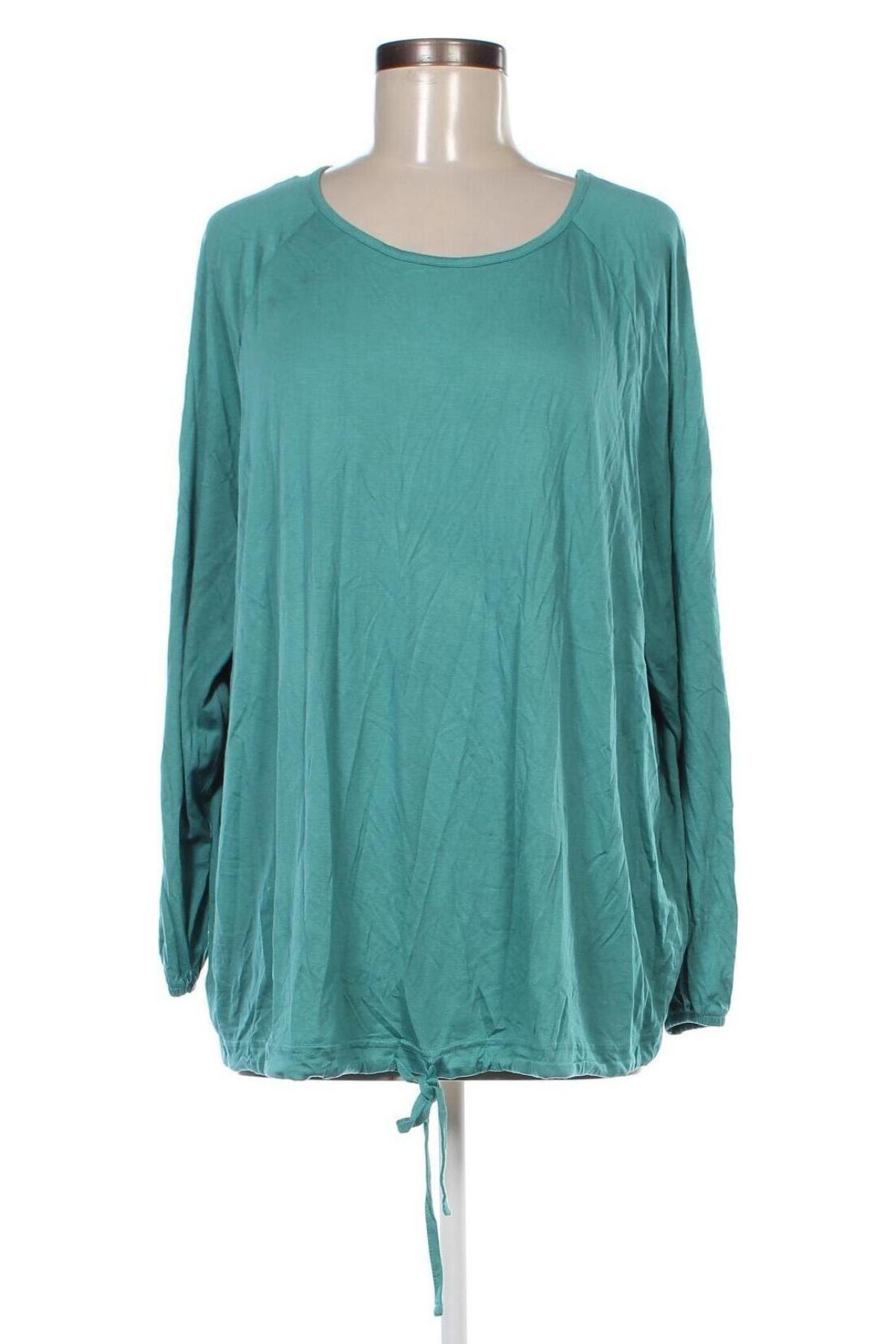 Γυναικεία μπλούζα Waschepur, Μέγεθος XXL, Χρώμα Πράσινο, Τιμή 10,52 €