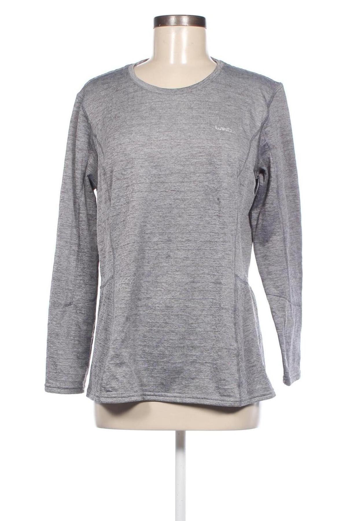 Damen Shirt Wedze, Größe M, Farbe Grau, Preis 6,40 €