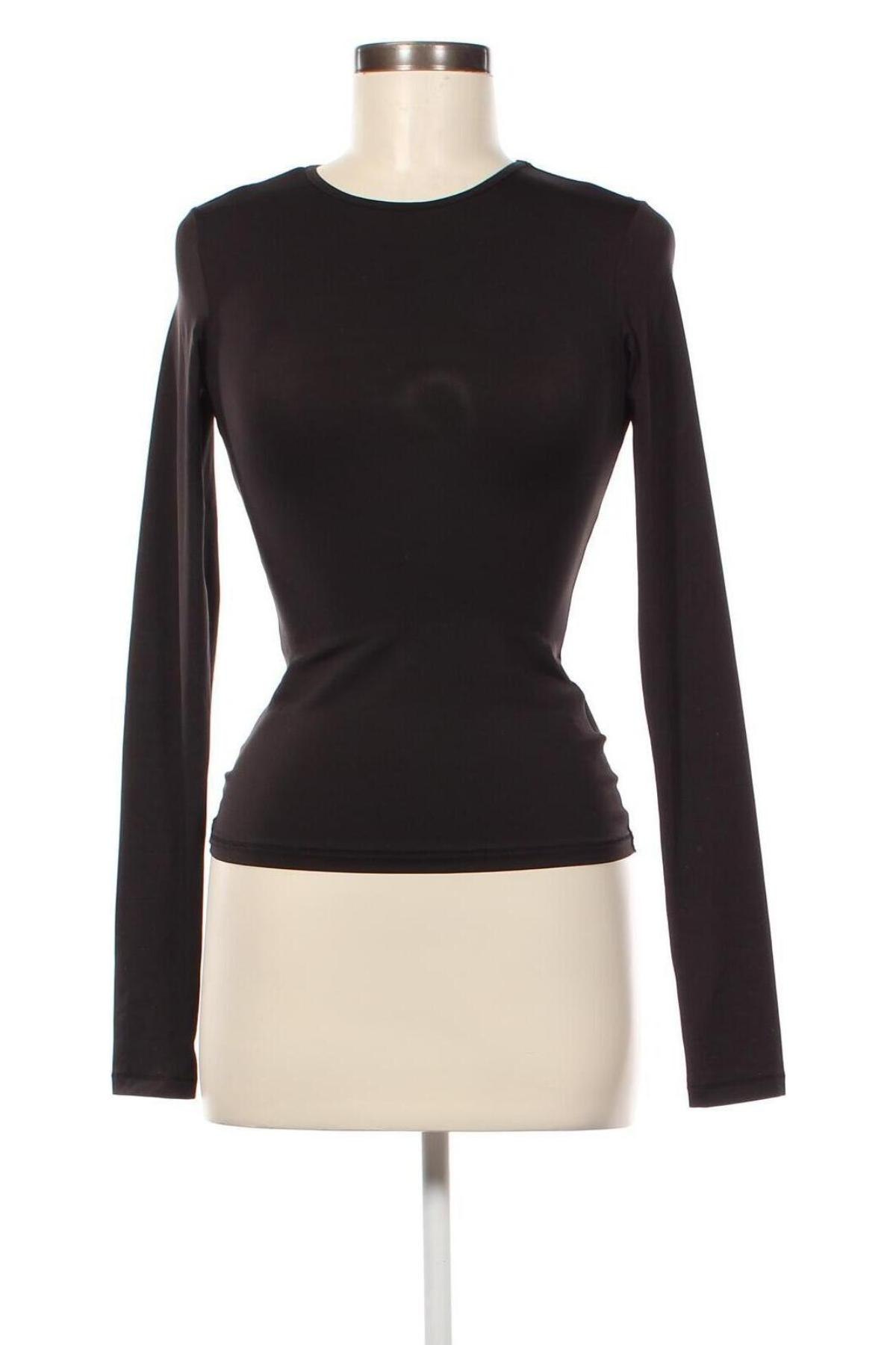 Γυναικεία μπλούζα Weekday, Μέγεθος XS, Χρώμα Μαύρο, Τιμή 9,48 €