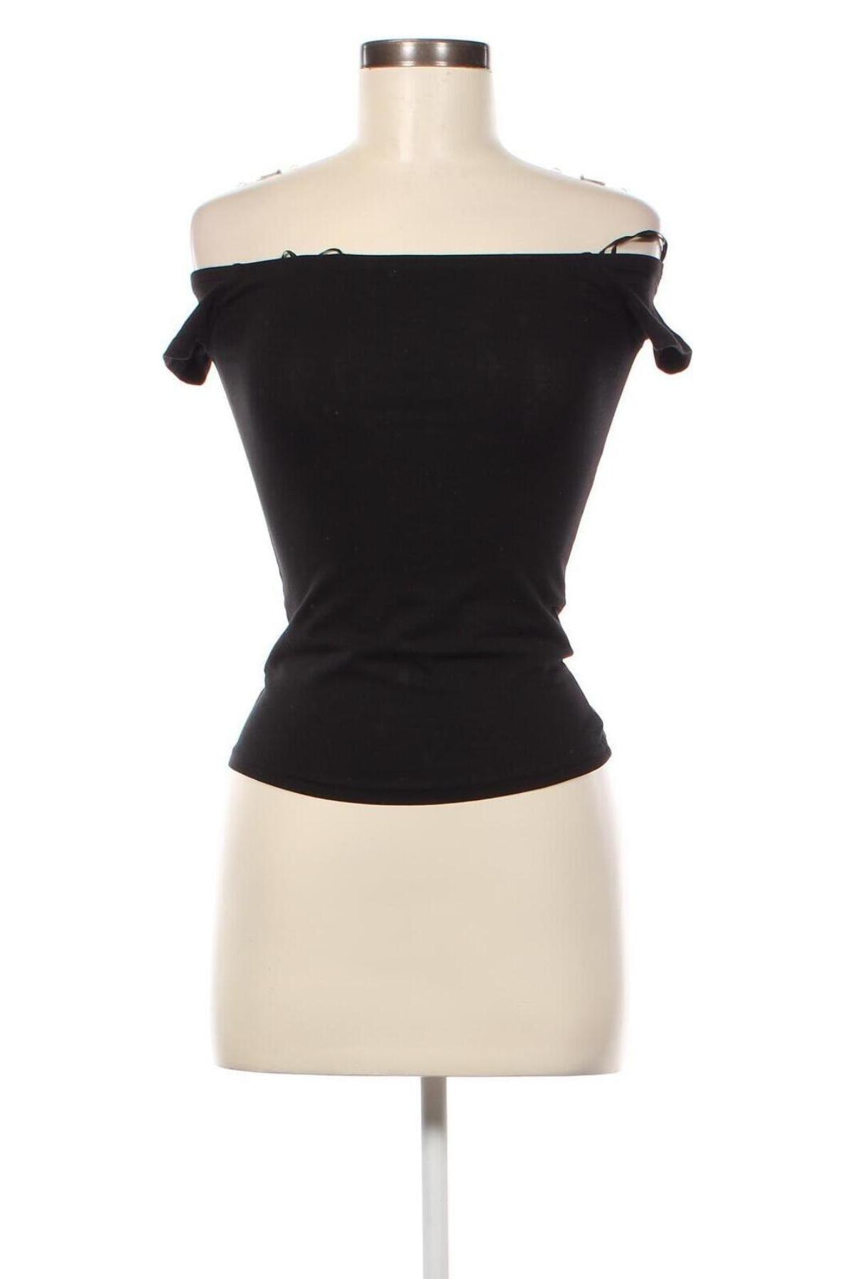 Γυναικεία μπλούζα Weekday, Μέγεθος XS, Χρώμα Μαύρο, Τιμή 8,25 €