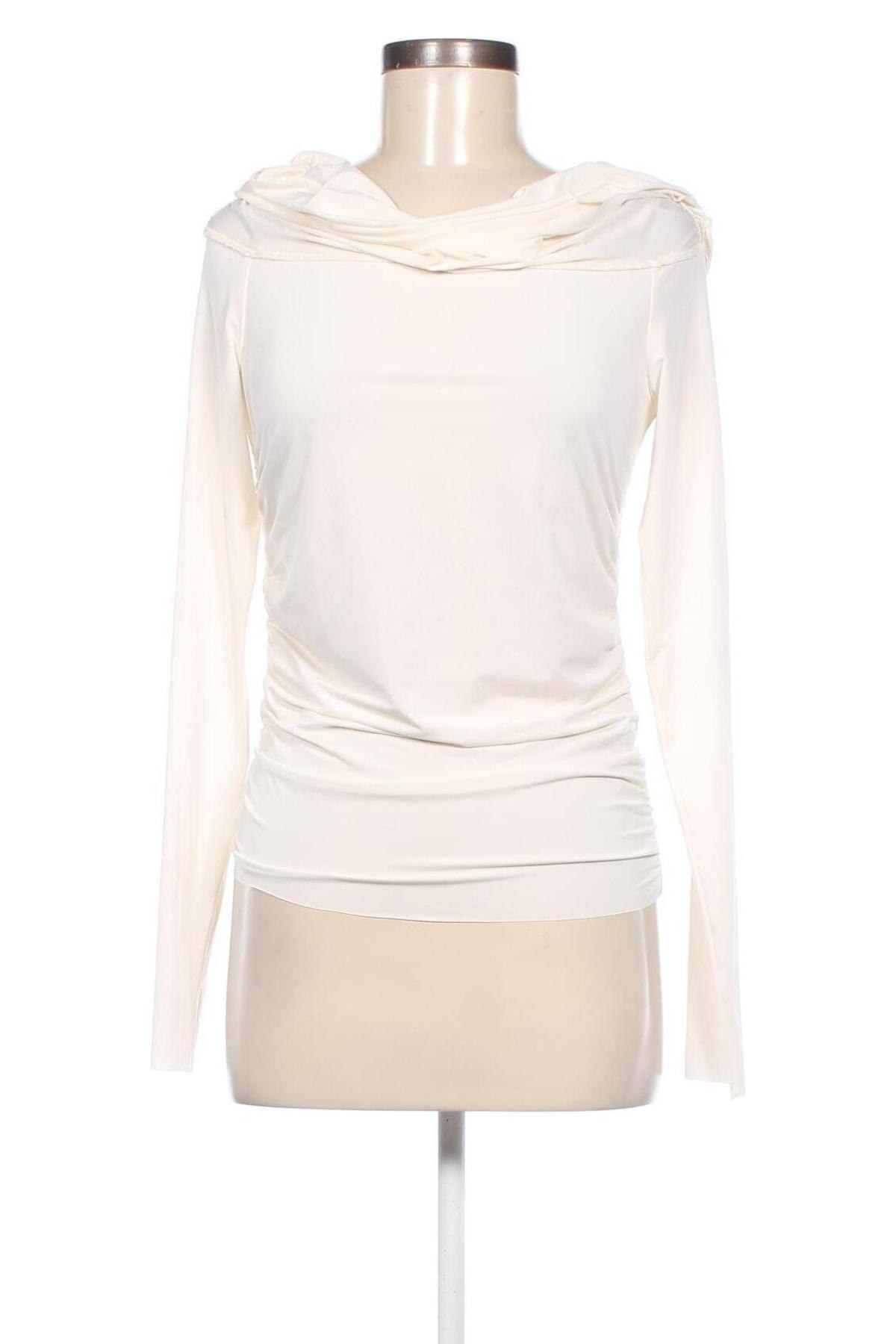 Γυναικεία μπλούζα Weekday, Μέγεθος M, Χρώμα Εκρού, Τιμή 11,86 €