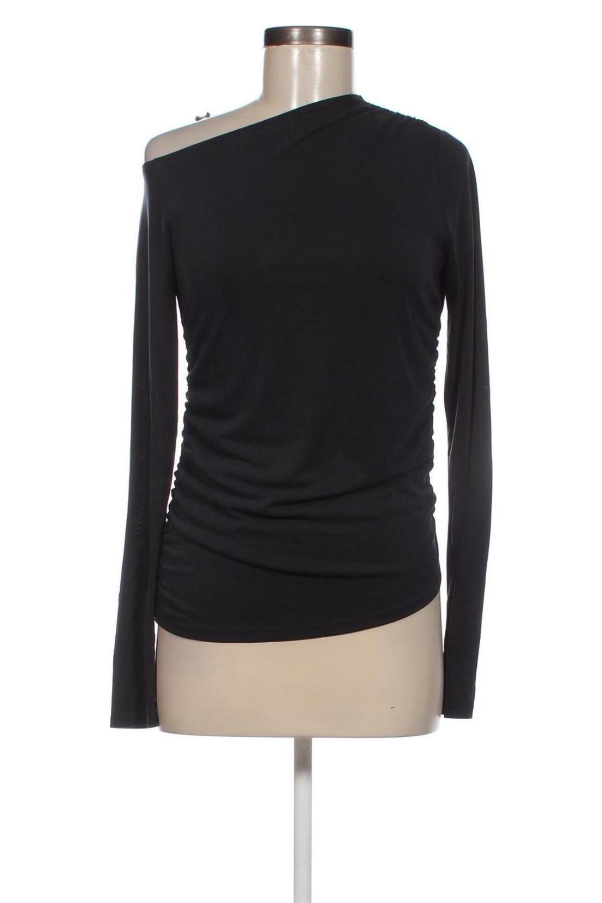 Γυναικεία μπλούζα Weekday, Μέγεθος M, Χρώμα Μαύρο, Τιμή 11,86 €