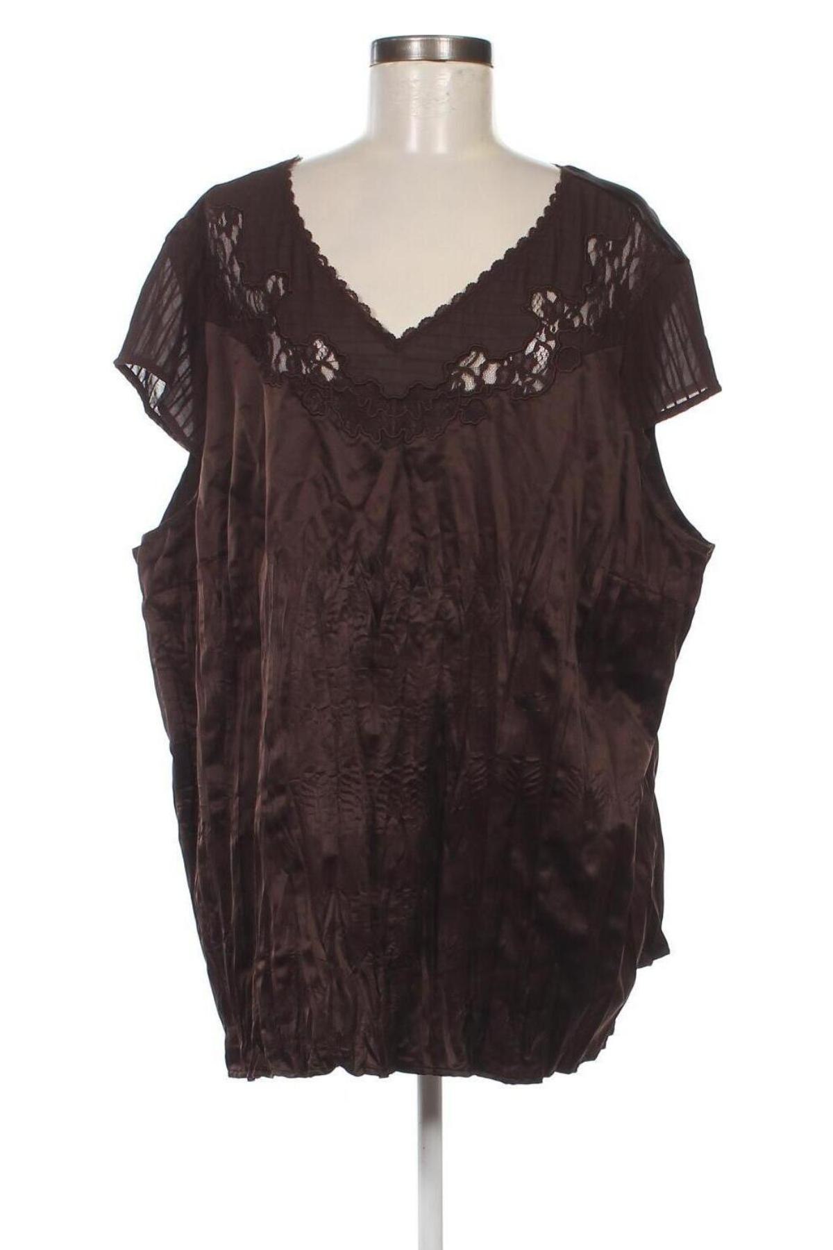 Γυναικεία μπλούζα Whimsy, Μέγεθος XXL, Χρώμα Καφέ, Τιμή 7,67 €