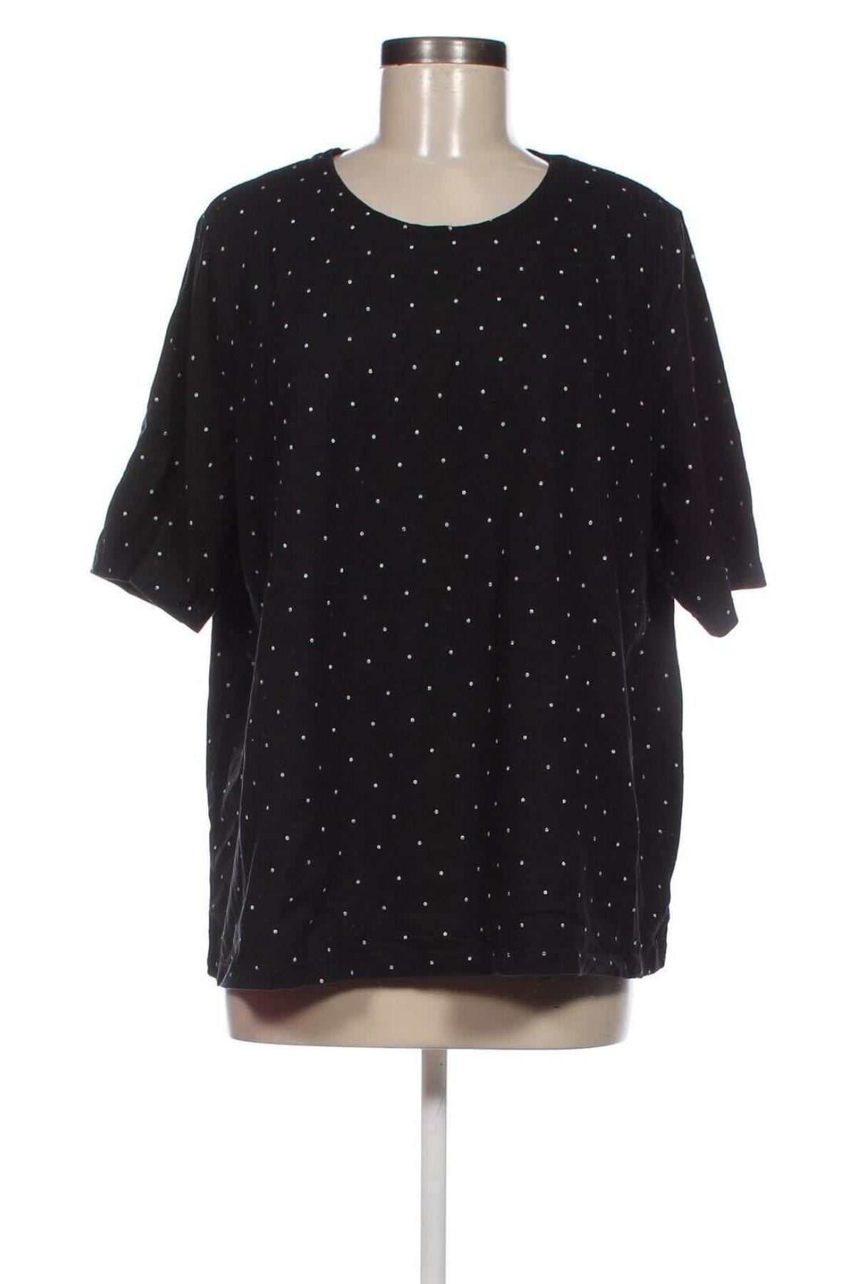 Γυναικεία μπλούζα Woman By Tchibo, Μέγεθος XXL, Χρώμα Μαύρο, Τιμή 11,75 €