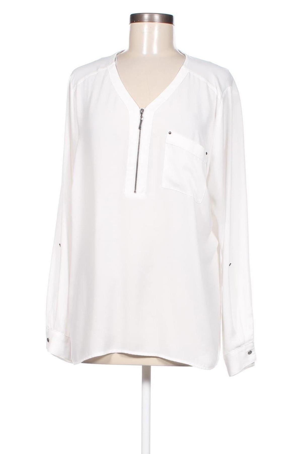 Γυναικεία μπλούζα Yessica, Μέγεθος XL, Χρώμα Λευκό, Τιμή 5,48 €