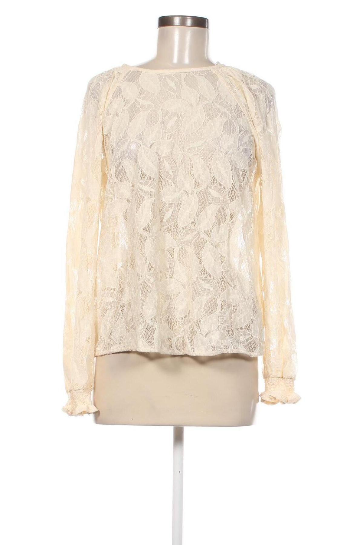 Γυναικεία μπλούζα Yessica, Μέγεθος M, Χρώμα Εκρού, Τιμή 5,88 €
