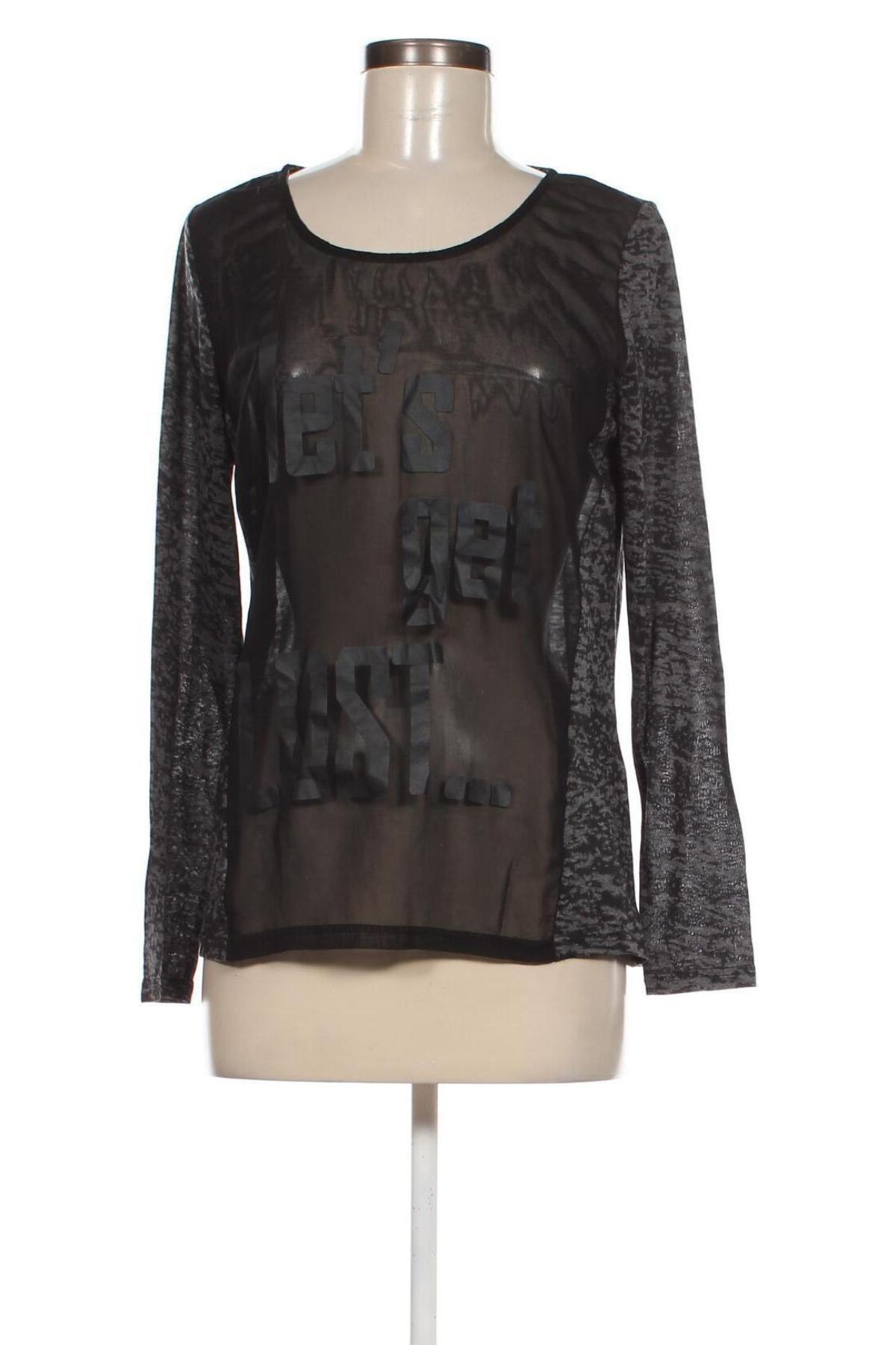 Дамска блуза Zabaione, Размер L, Цвят Черен, Цена 17,00 лв.