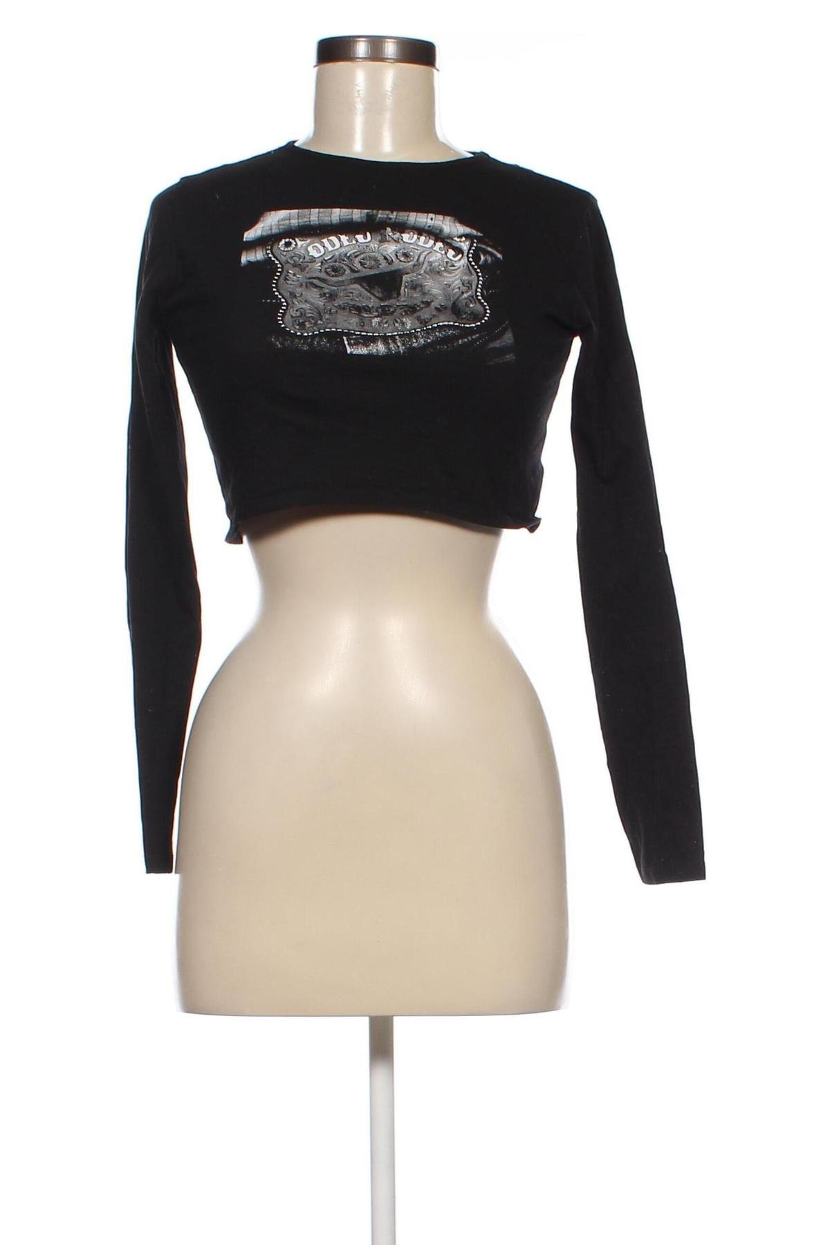 Bluză de femei Zara, Mărime M, Culoare Negru, Preț 39,26 Lei