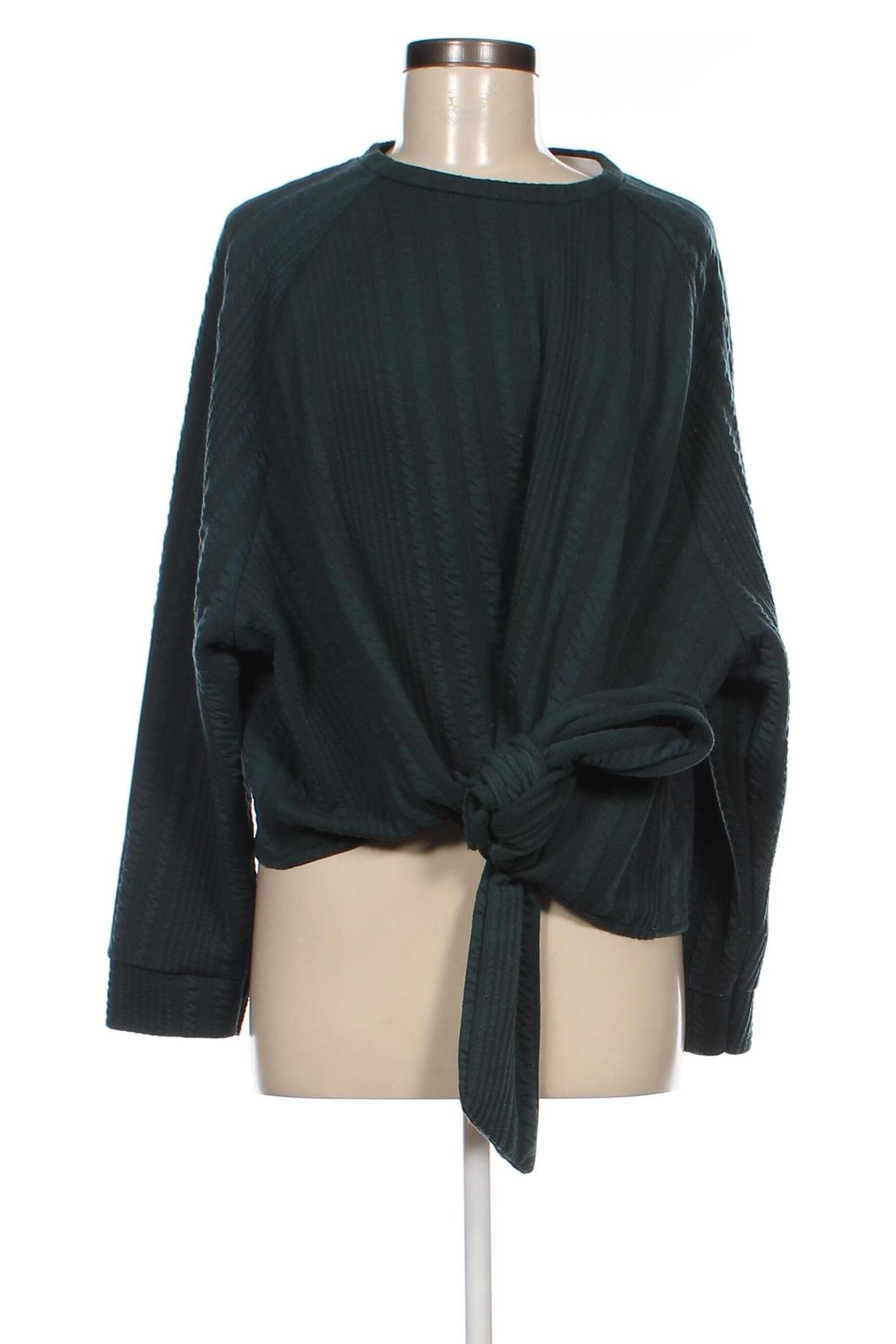 Damen Shirt Zara, Größe M, Farbe Grün, Preis 7,89 €