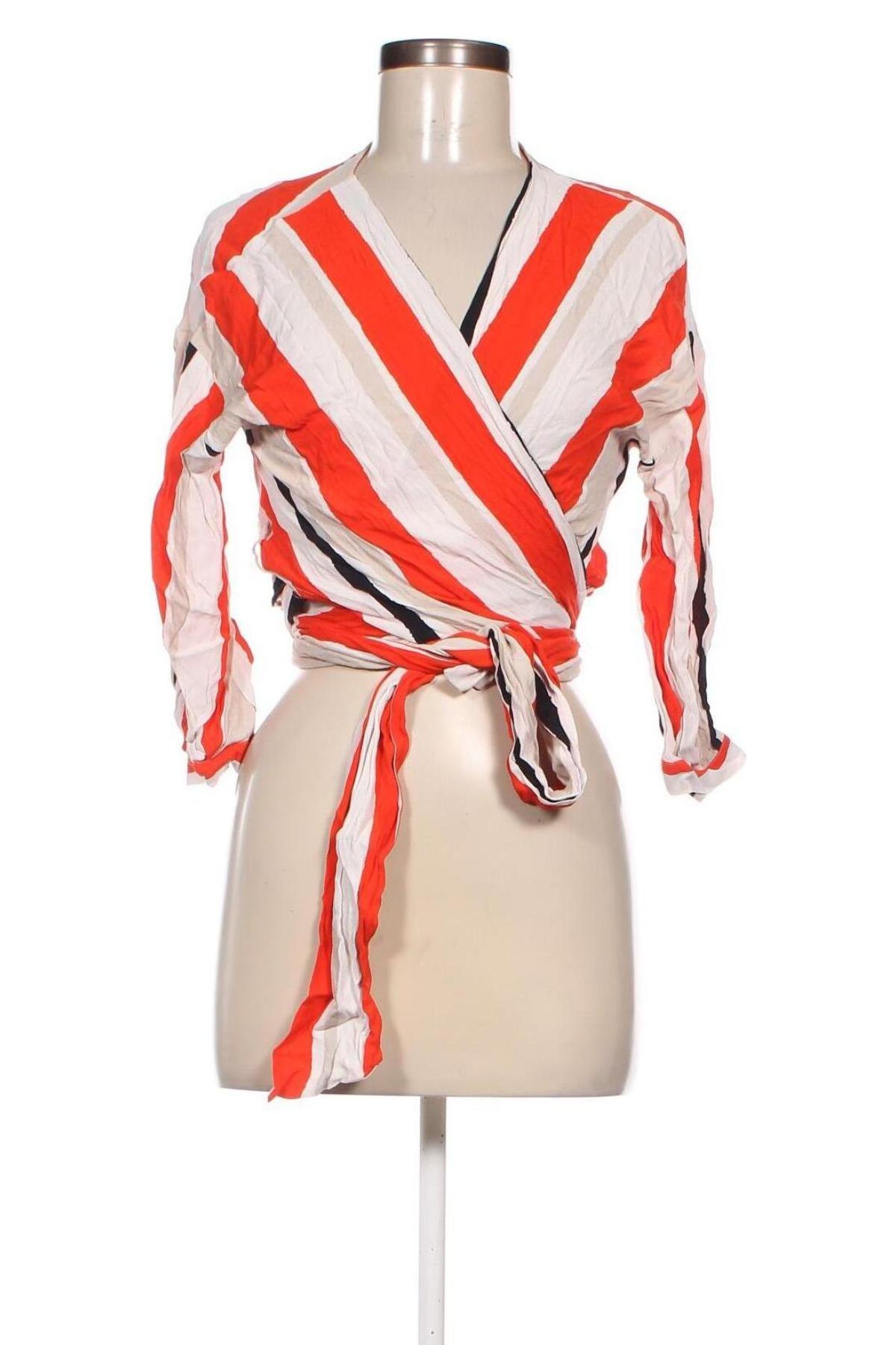Дамска блуза Zara, Размер S, Цвят Многоцветен, Цена 16,20 лв.